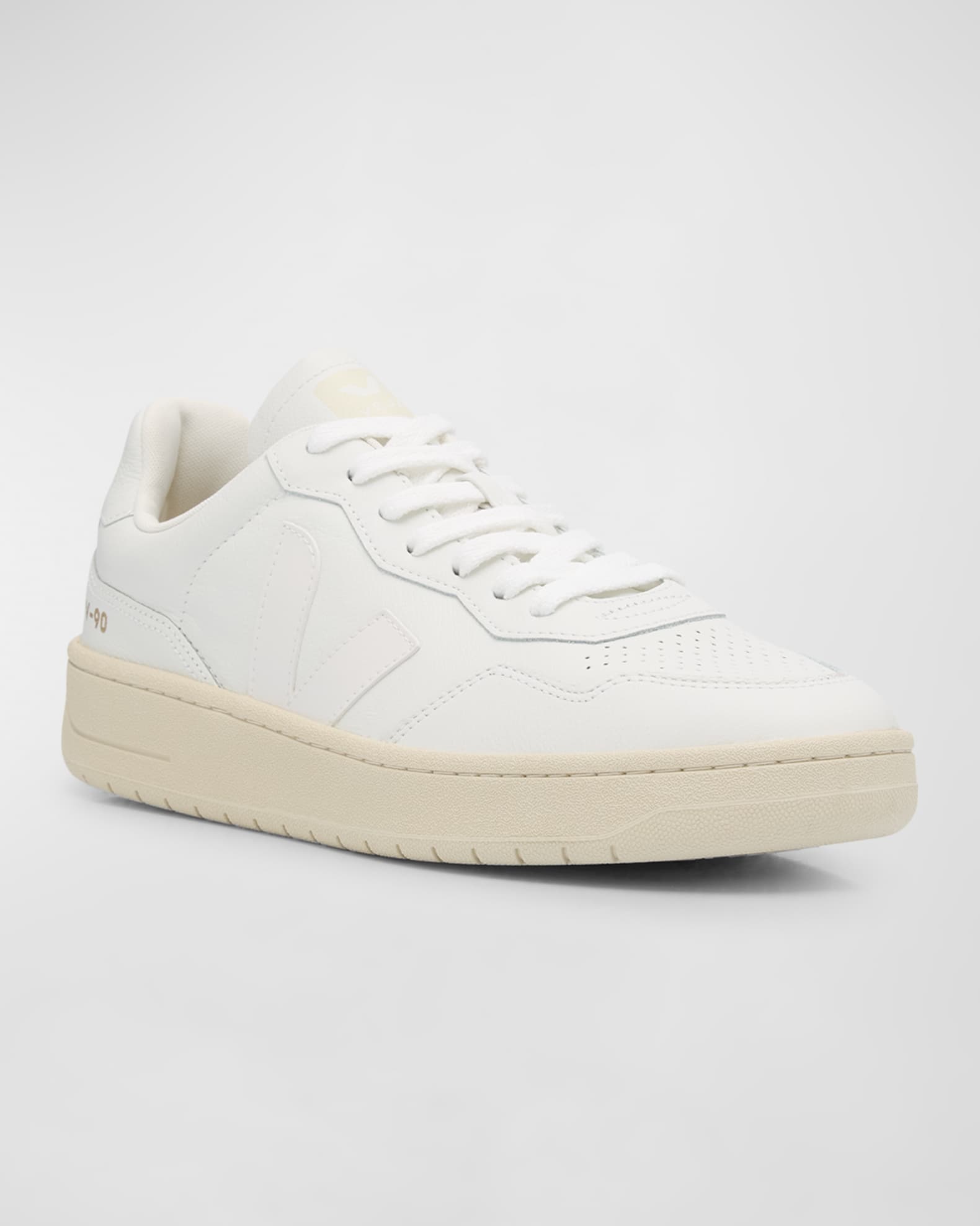 V-90 Low-Top Leather Sneakers | Neiman Marcus