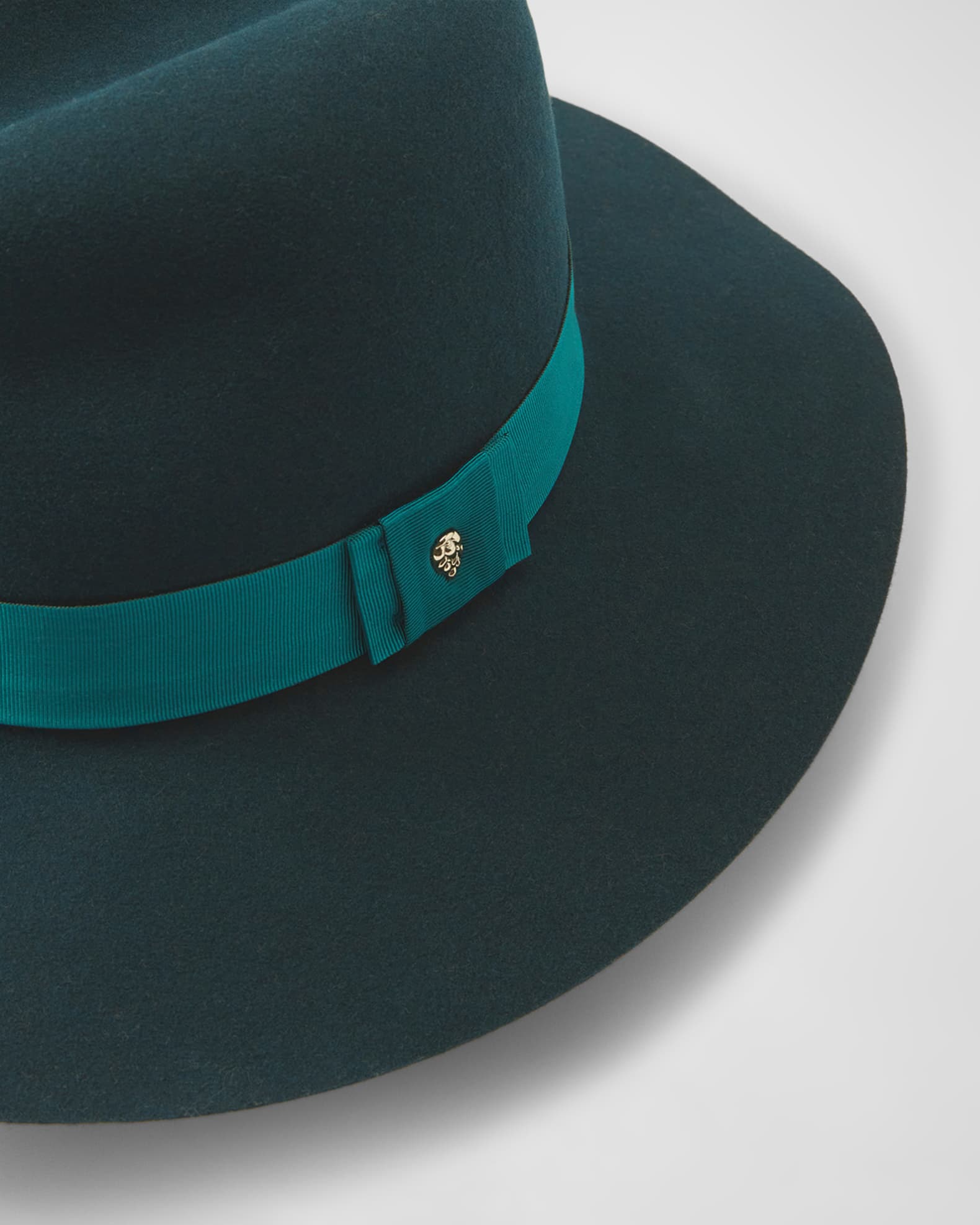 Rose Conscious Ultra Fine Wool Fedora Neiman Marcus