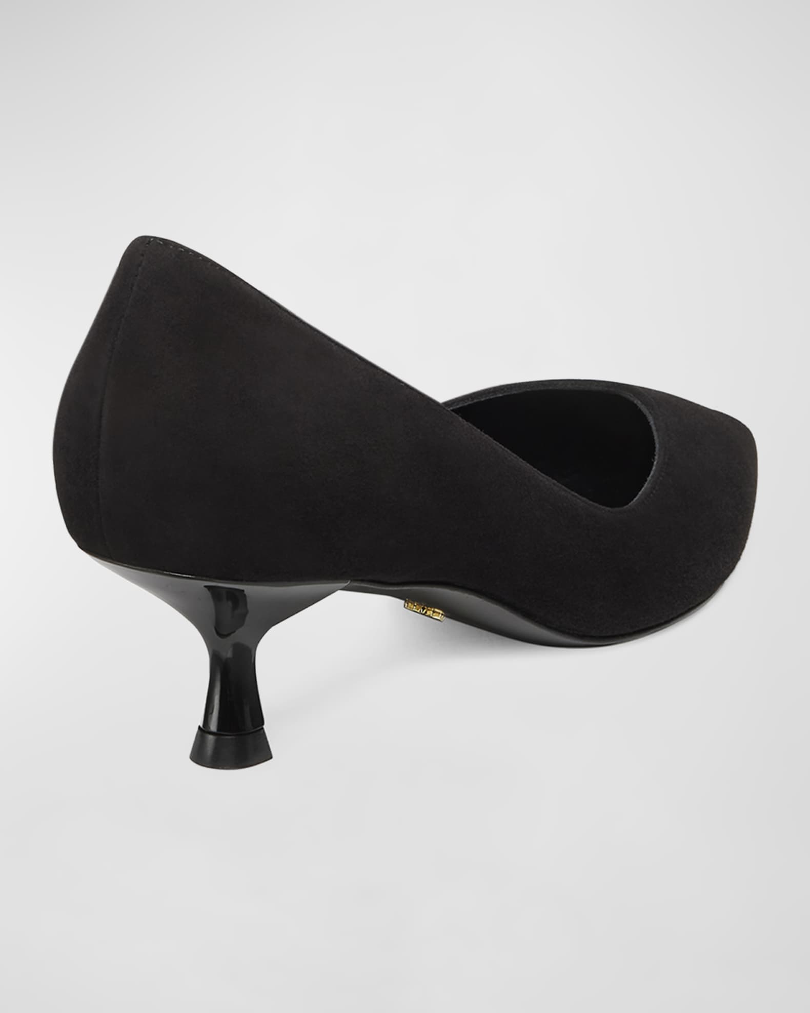 Stuart weitzman snug suede kitten heel booties best sale