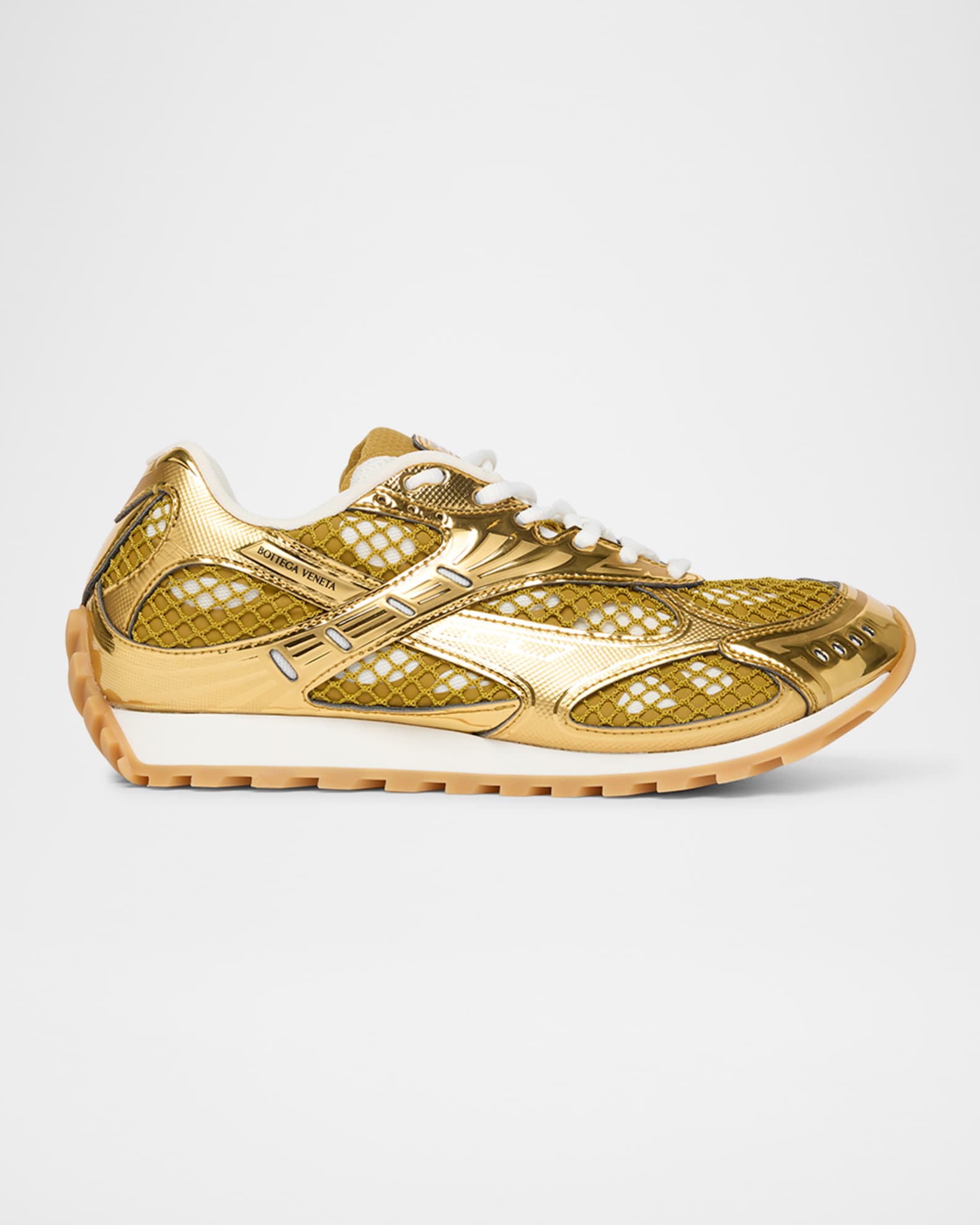 Orbit Metallic Net Runner Sneakers 0