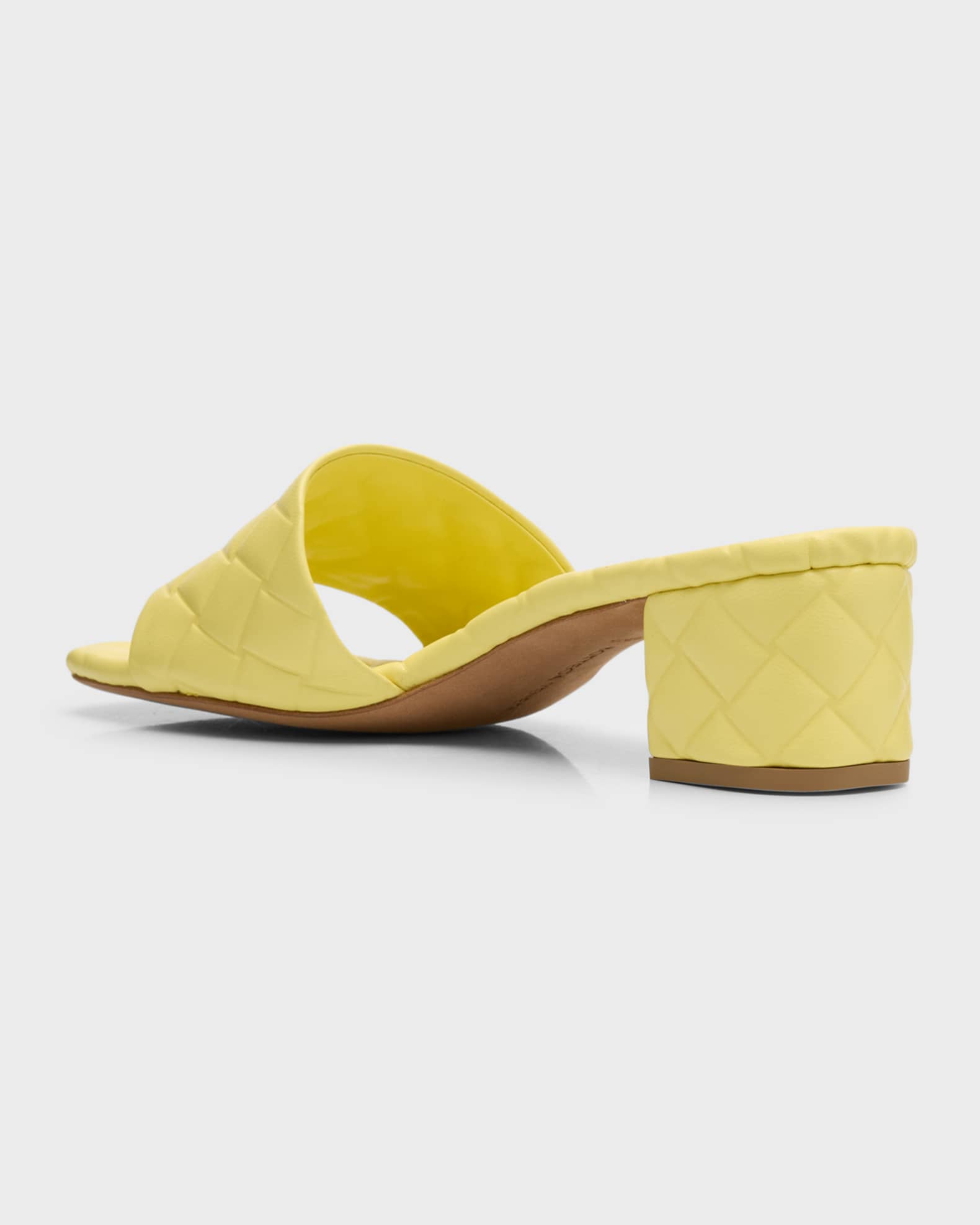 Bottega quilted mules clearance