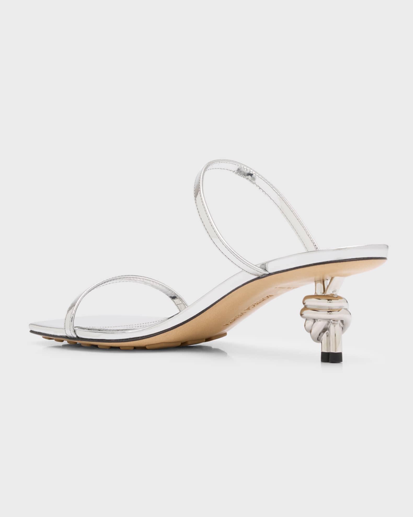 Two band slide sandals white best sale