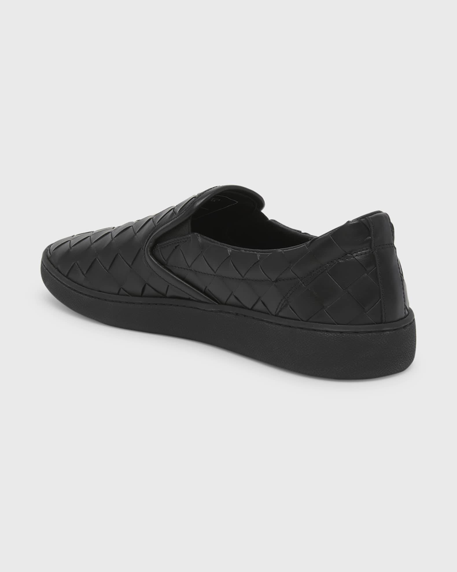 Men's Sawyer Intrecciato Leather Slip-On Sneakers