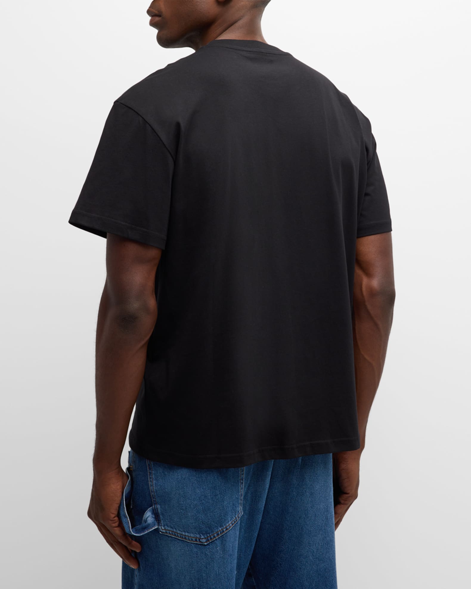 JW Anderson Men's Anchor Patch T-Shirt | Neiman Marcus