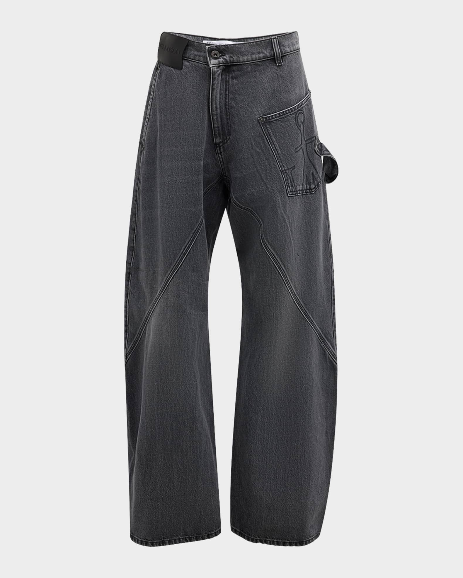 JW Anderson Gray Twisted Workwear Trousers