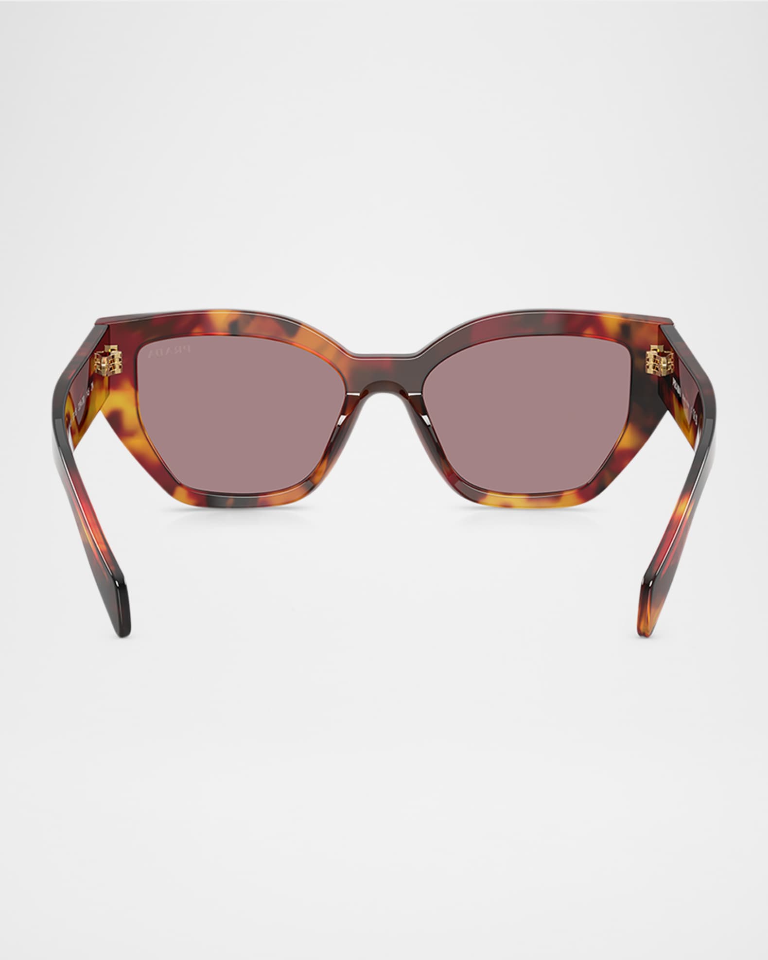 Prada Logo Acetate Butterfly Sunglasses | Neiman Marcus