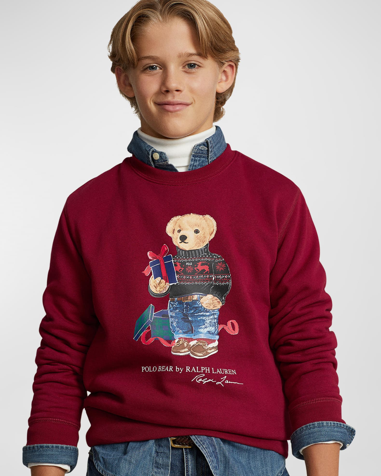 Seasonal sweatshirt ralph lauren discount