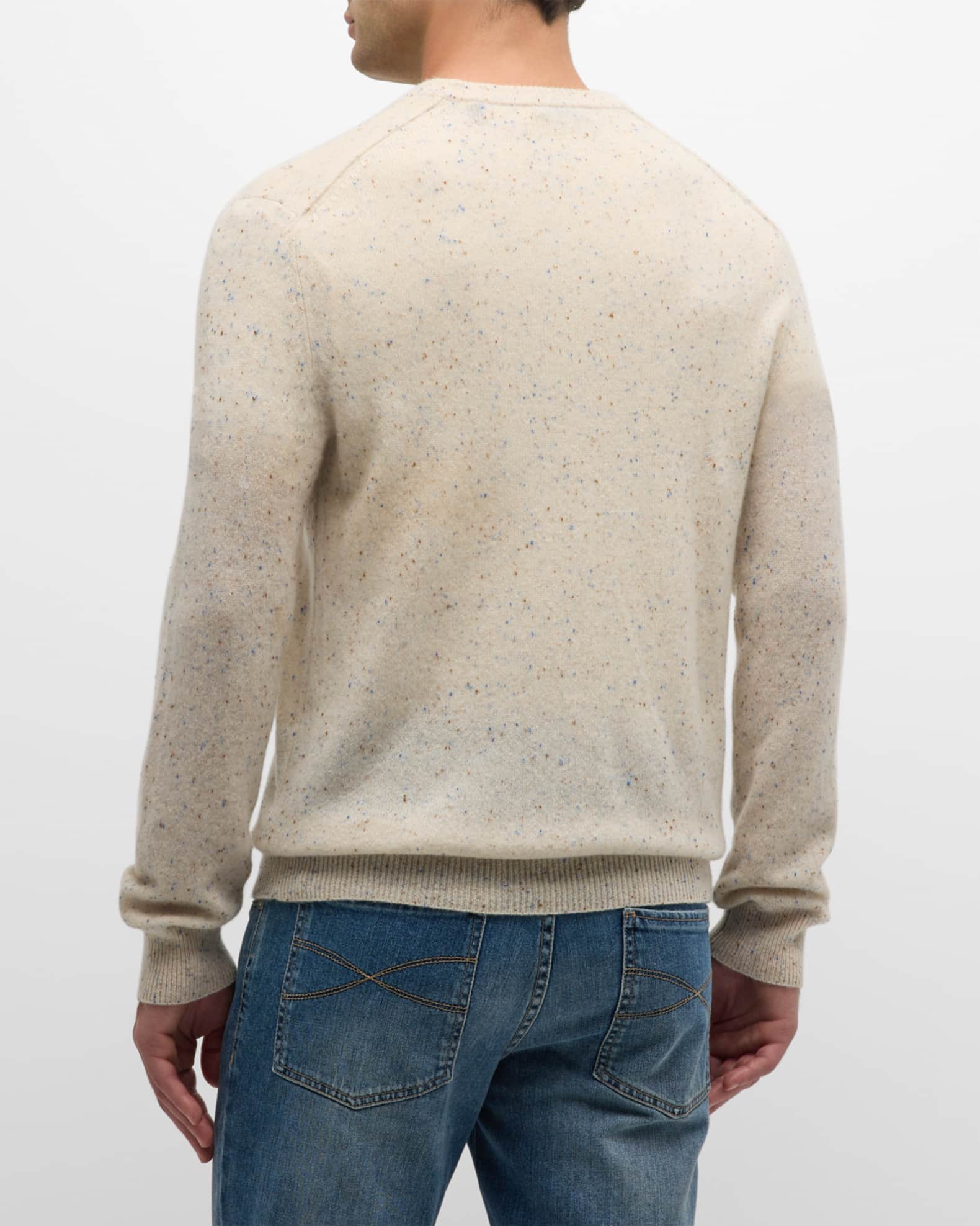 ATM Anthony Thomas Melillo Men s Donegal Cashmere Sweater