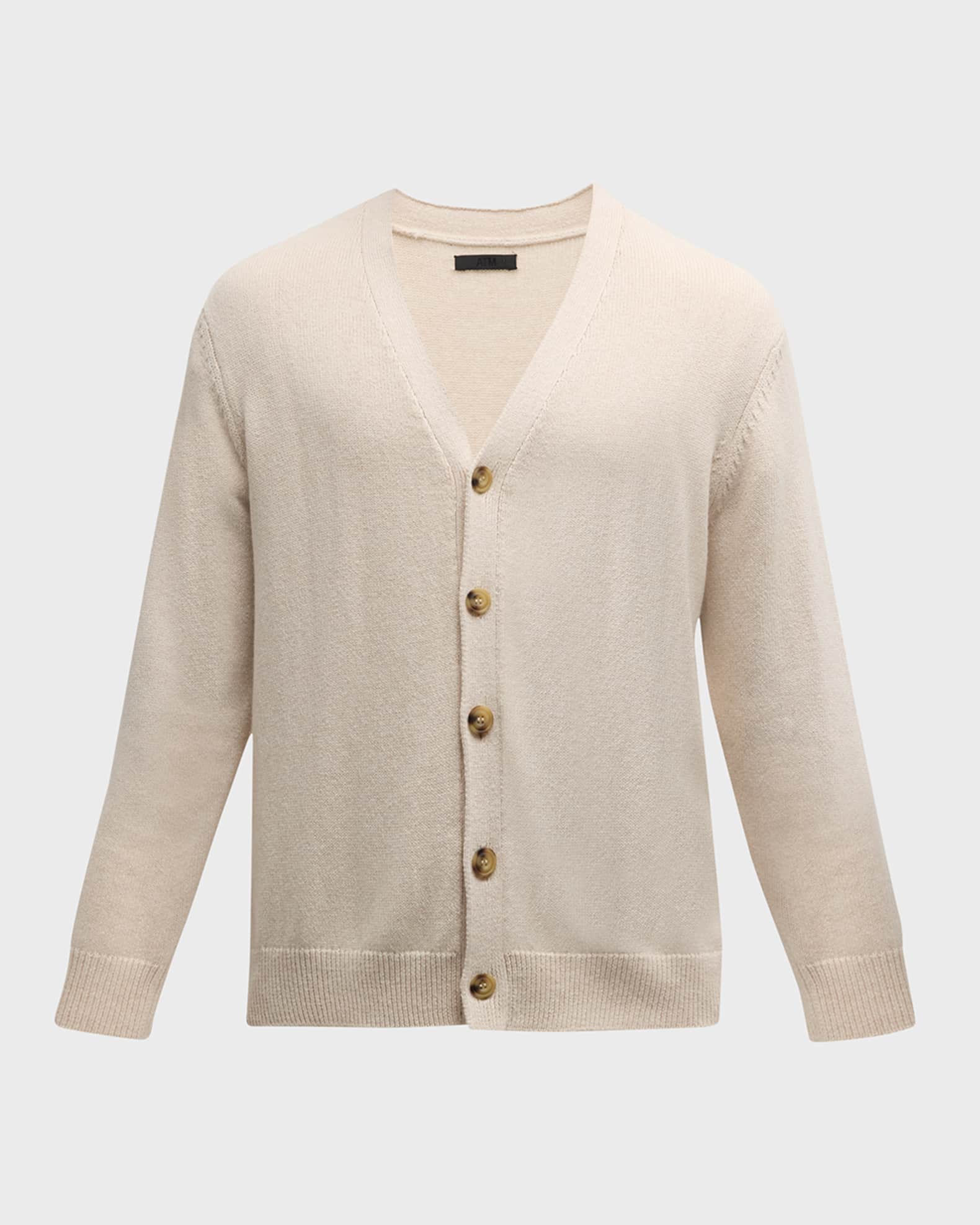 Jersey cardigan mens online