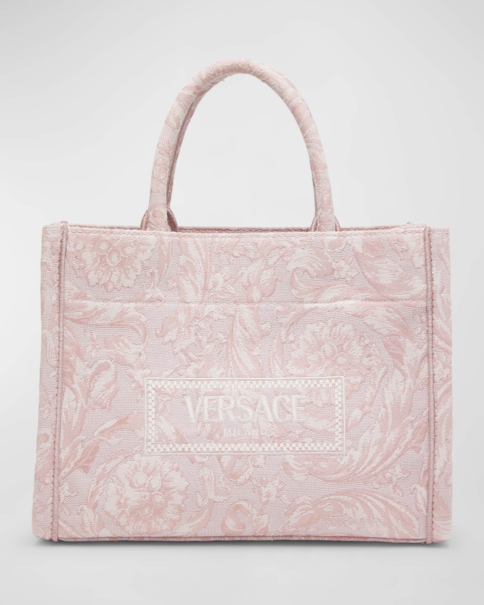 Versace Athena Large Tote Pink