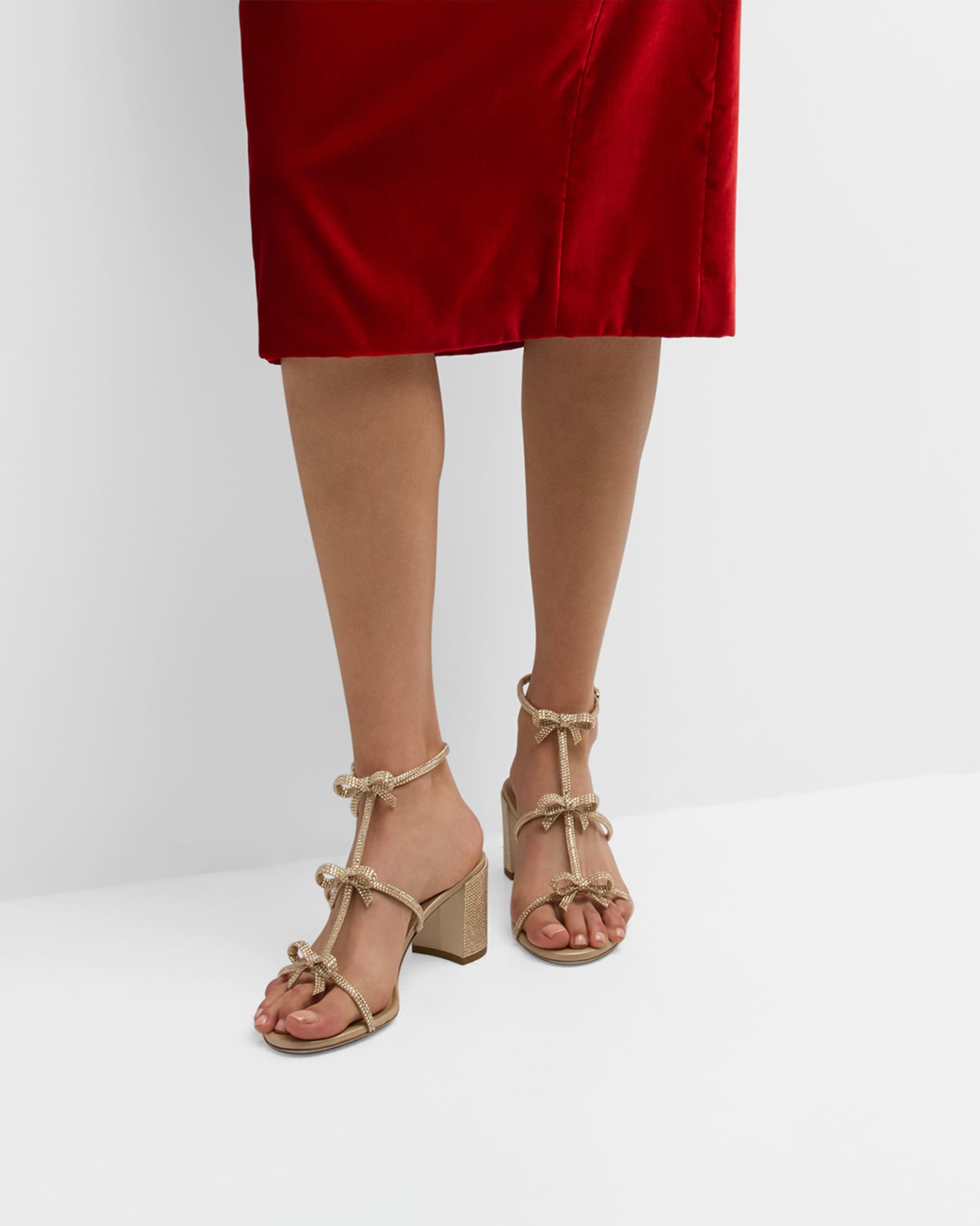 Katrina embellished ankle evening shoe 2025