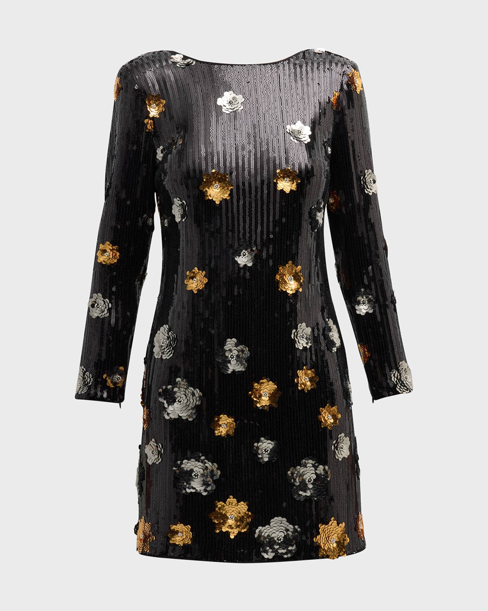 SELENE - MINI BROWN DRESS