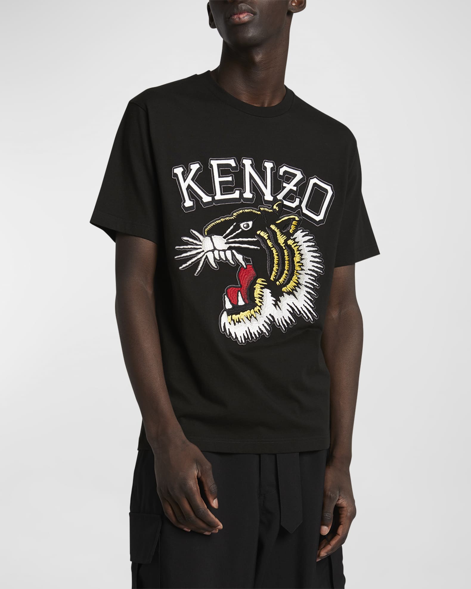 Kenzo grey tiger t shirt clearance