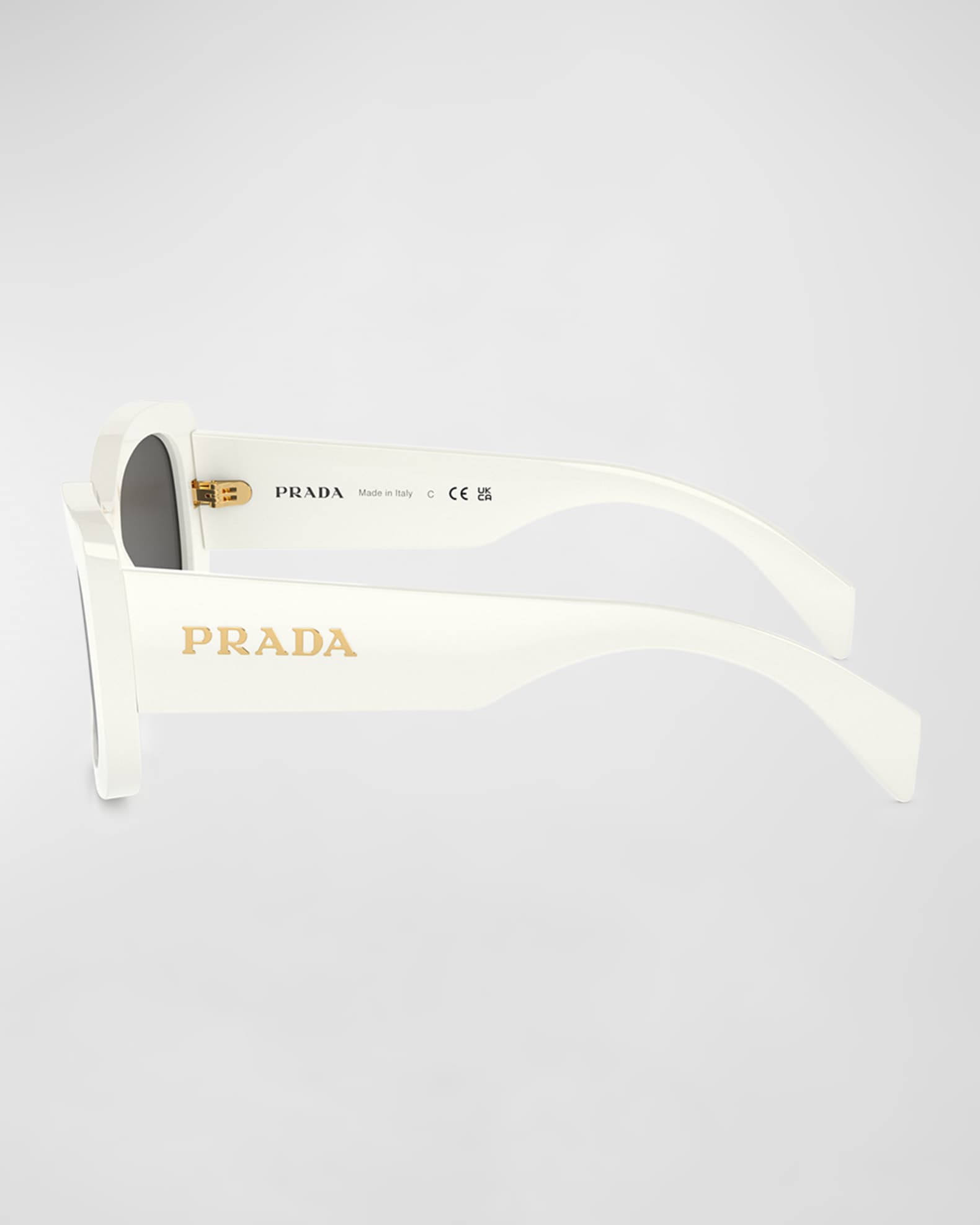 Logo Acetate Oval Sunglasses  1