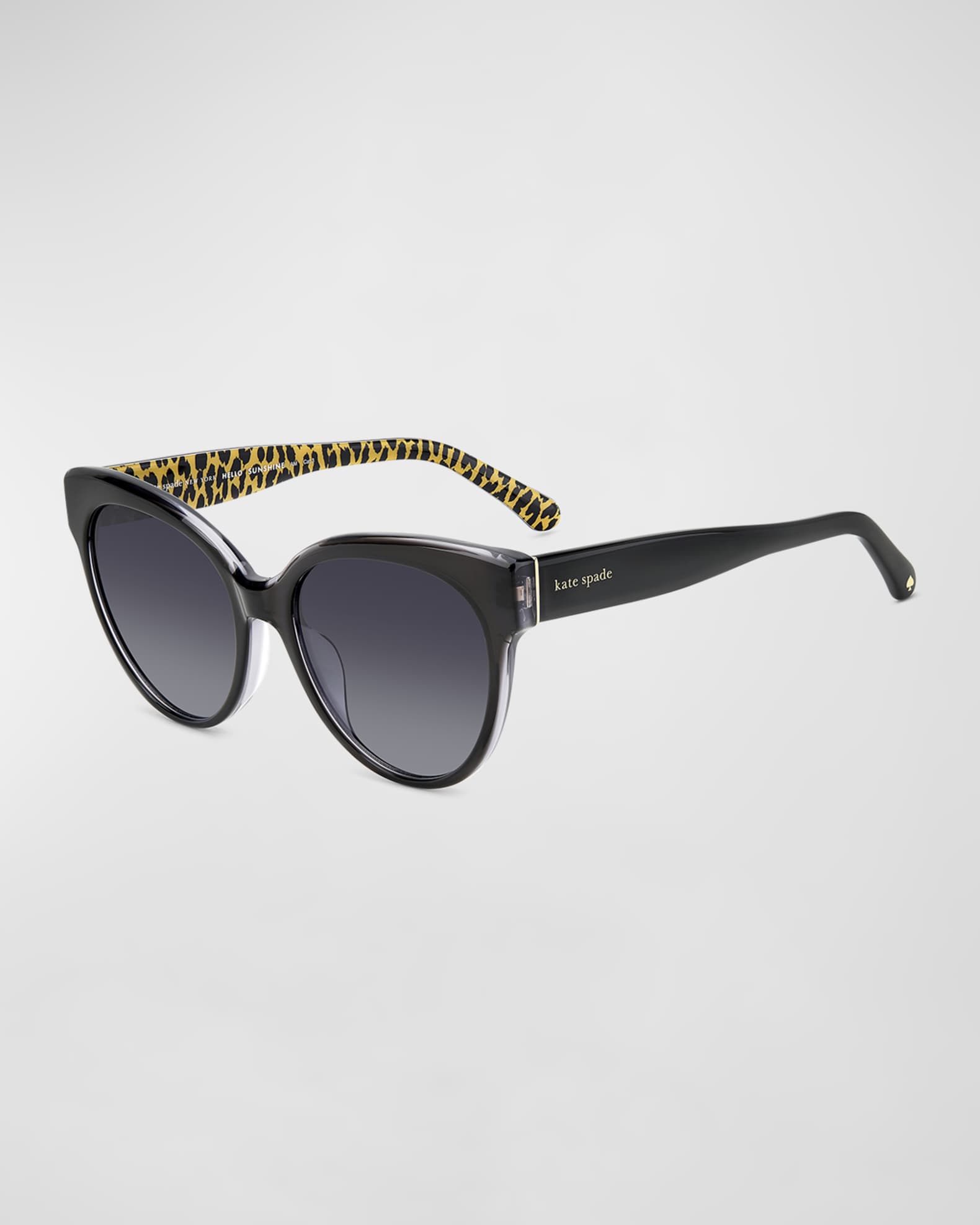 aubriela acetate round sunglasses  0