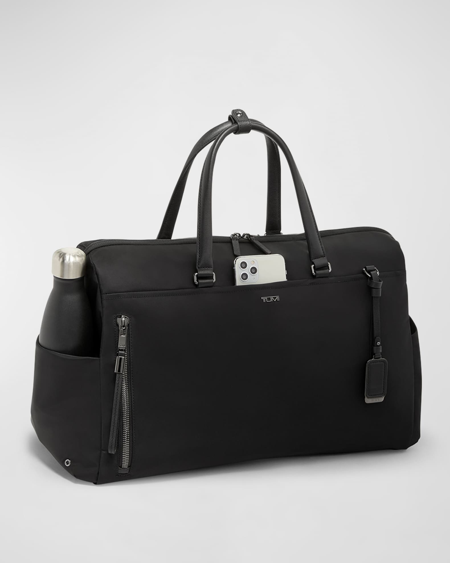 Tumi leather weekender bag hotsell