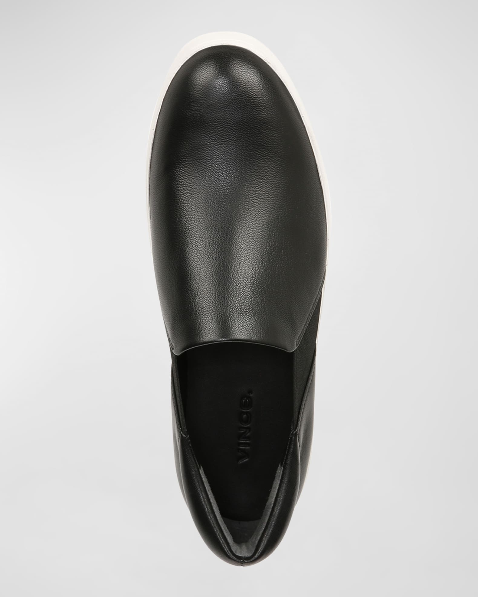 Warren Leather Slip On Sneakers