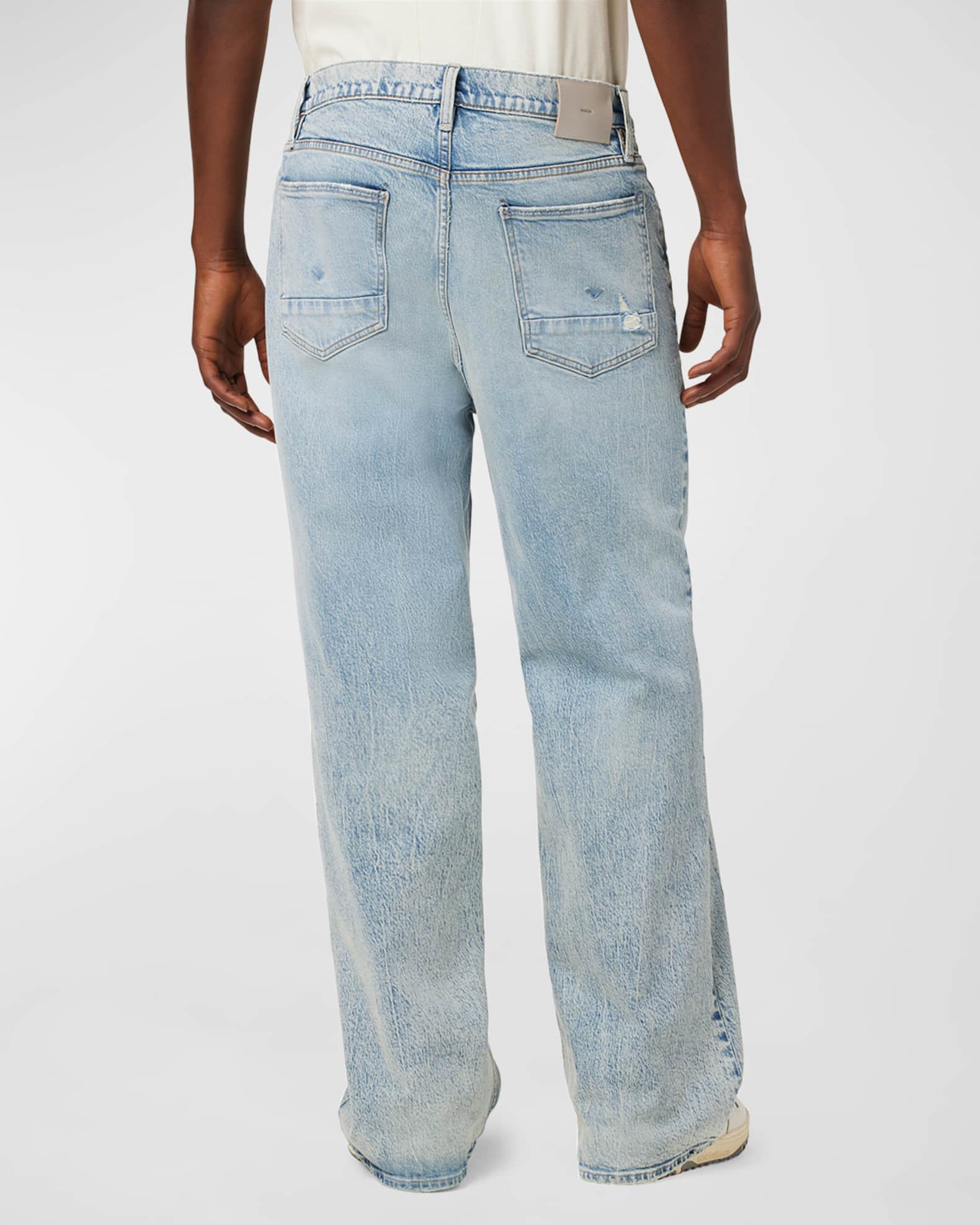 Hudson Men's Wide-Leg Denim Jeans | Neiman Marcus