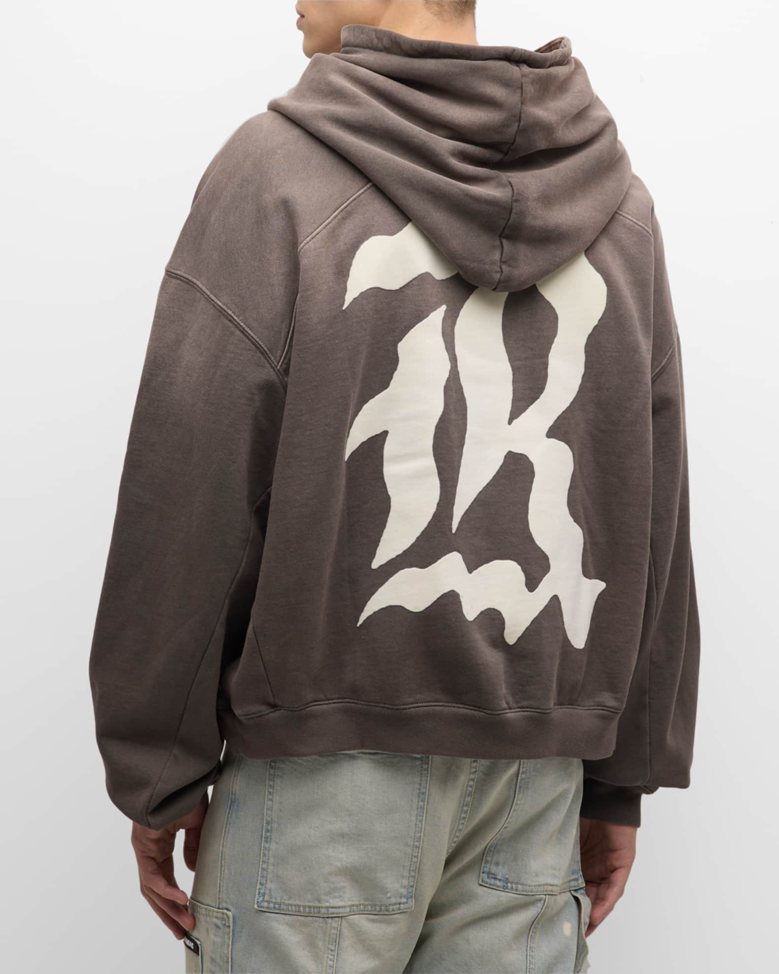 RIVINGTON roi Rebis Men's Gnostic Cotton Hoodie | Neiman Marcus