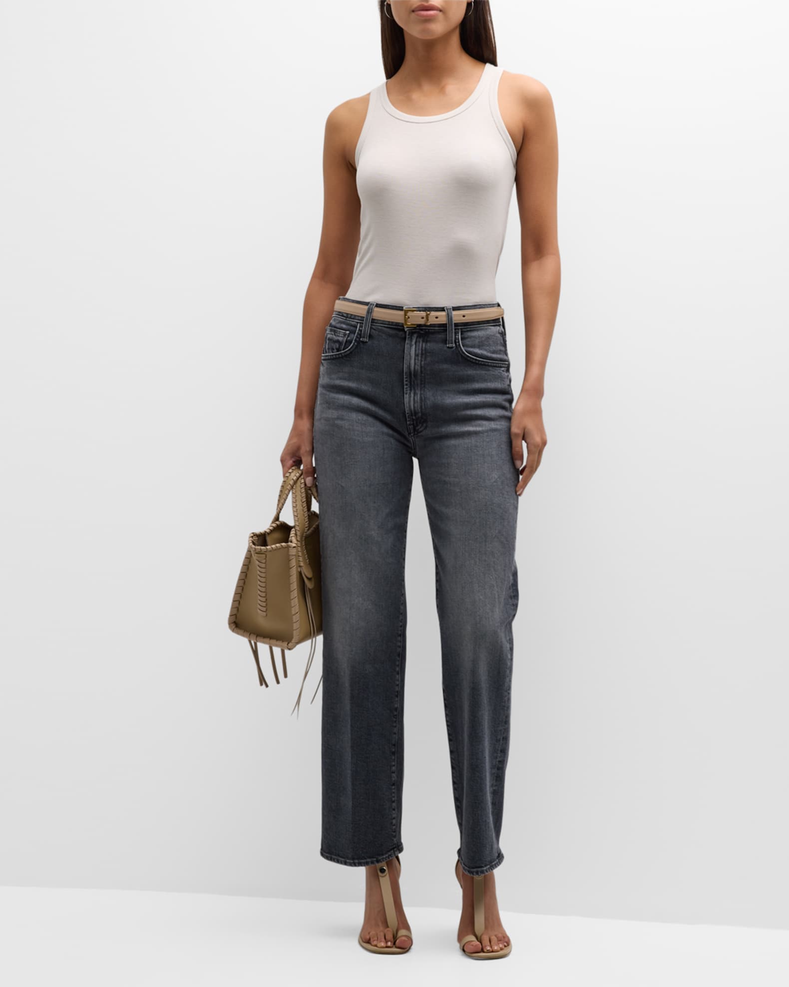 Lyocell Cotton Baby Ribbed Tank 1