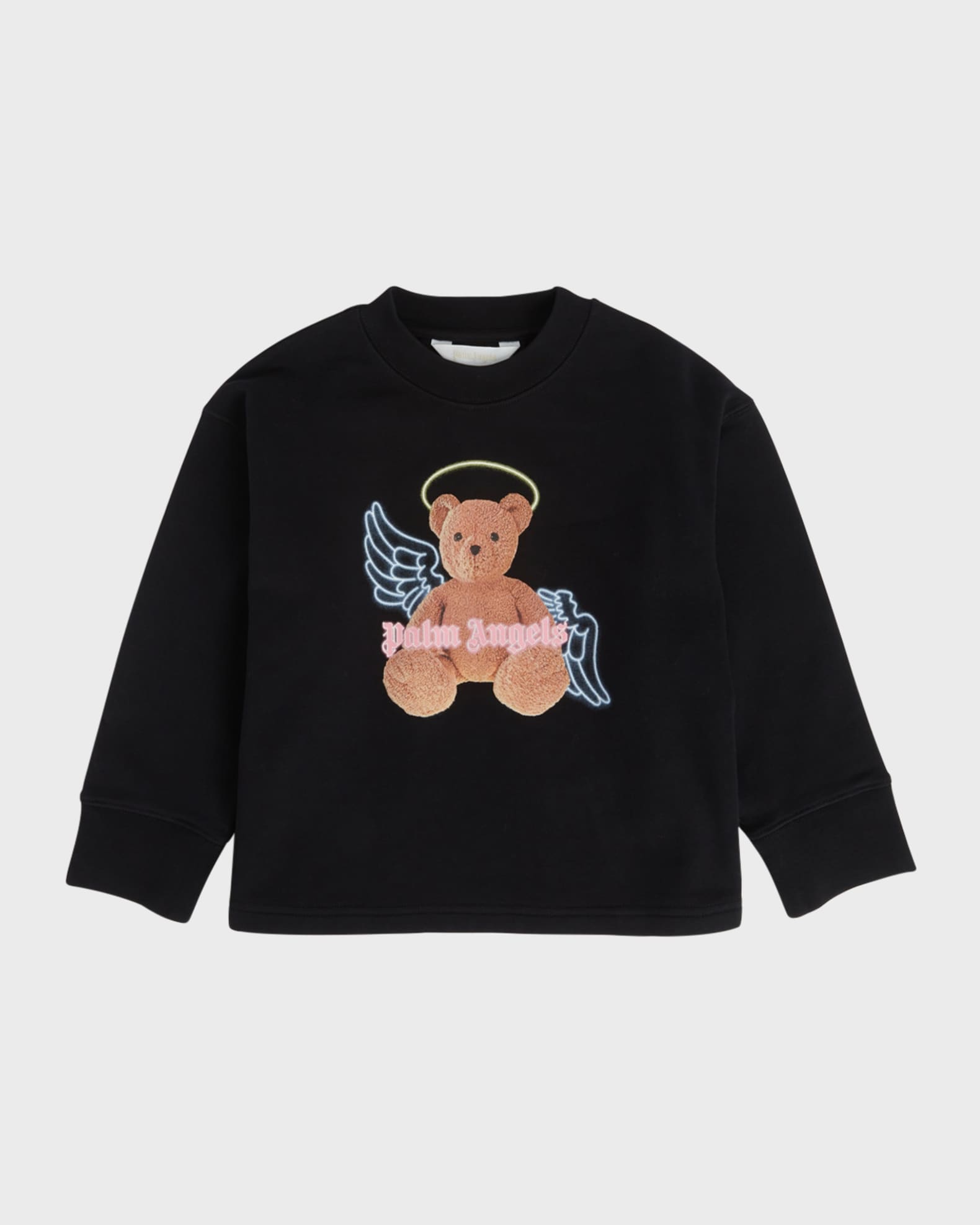 Girl's Bear Angel Open-Back Sweatshirt, Size 4-12 0