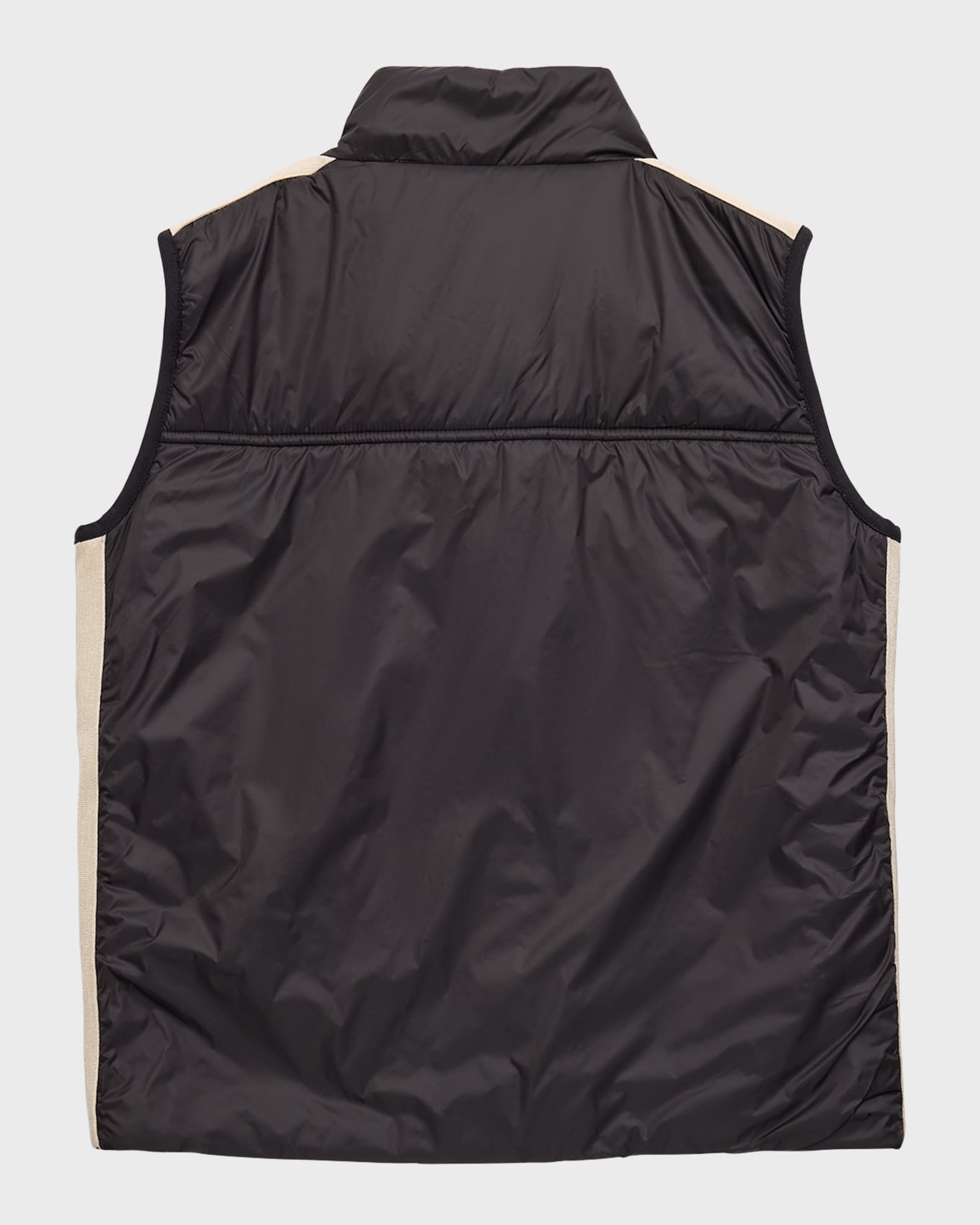 Boy's Lightweight Embroidered Logo Puffer Vest 1