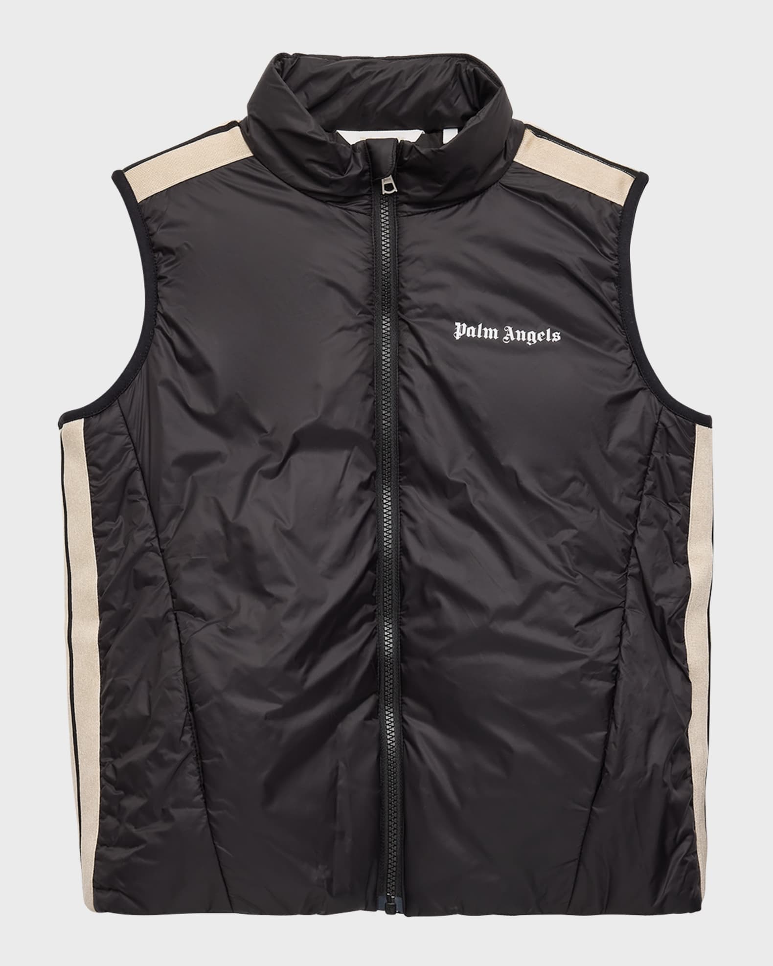 Boy's Lightweight Embroidered Logo Puffer Vest 0
