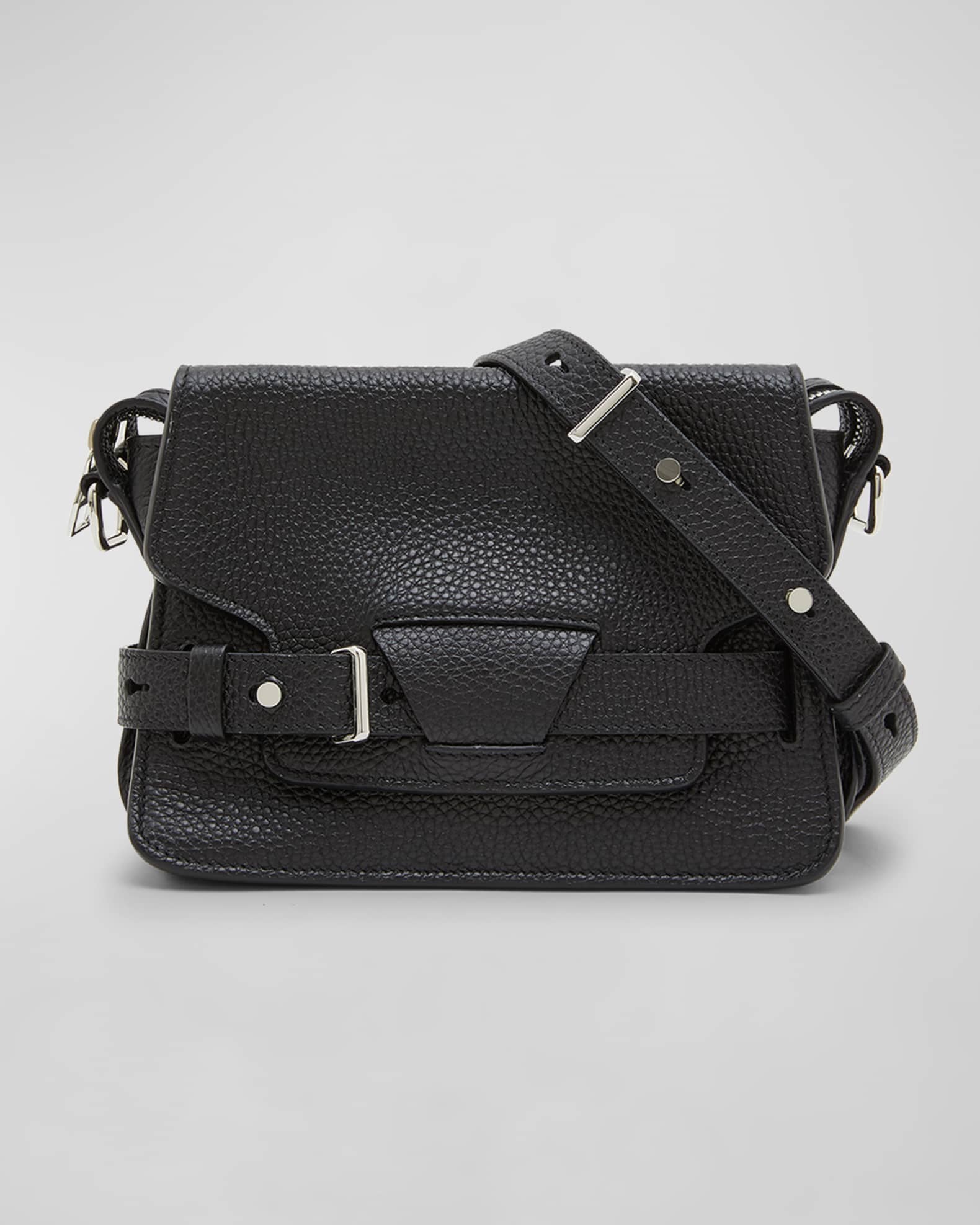 Beacon Small Calfskin Crossbody Bag 0