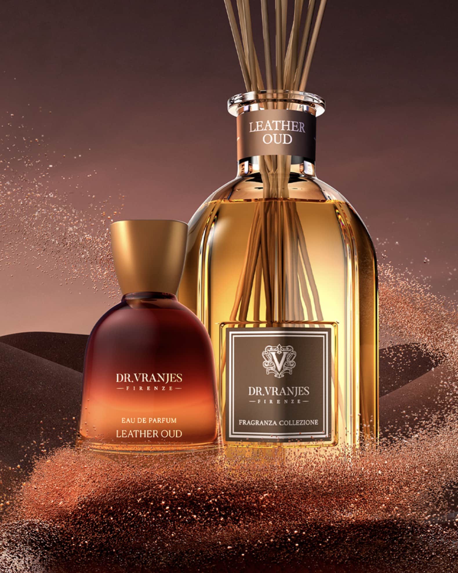 Leather Oud Diffuser, 8.4 oz. 1