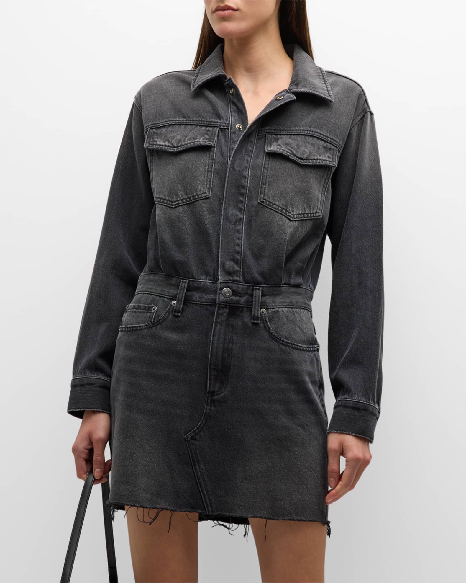 THE NINA DRESS DENIM