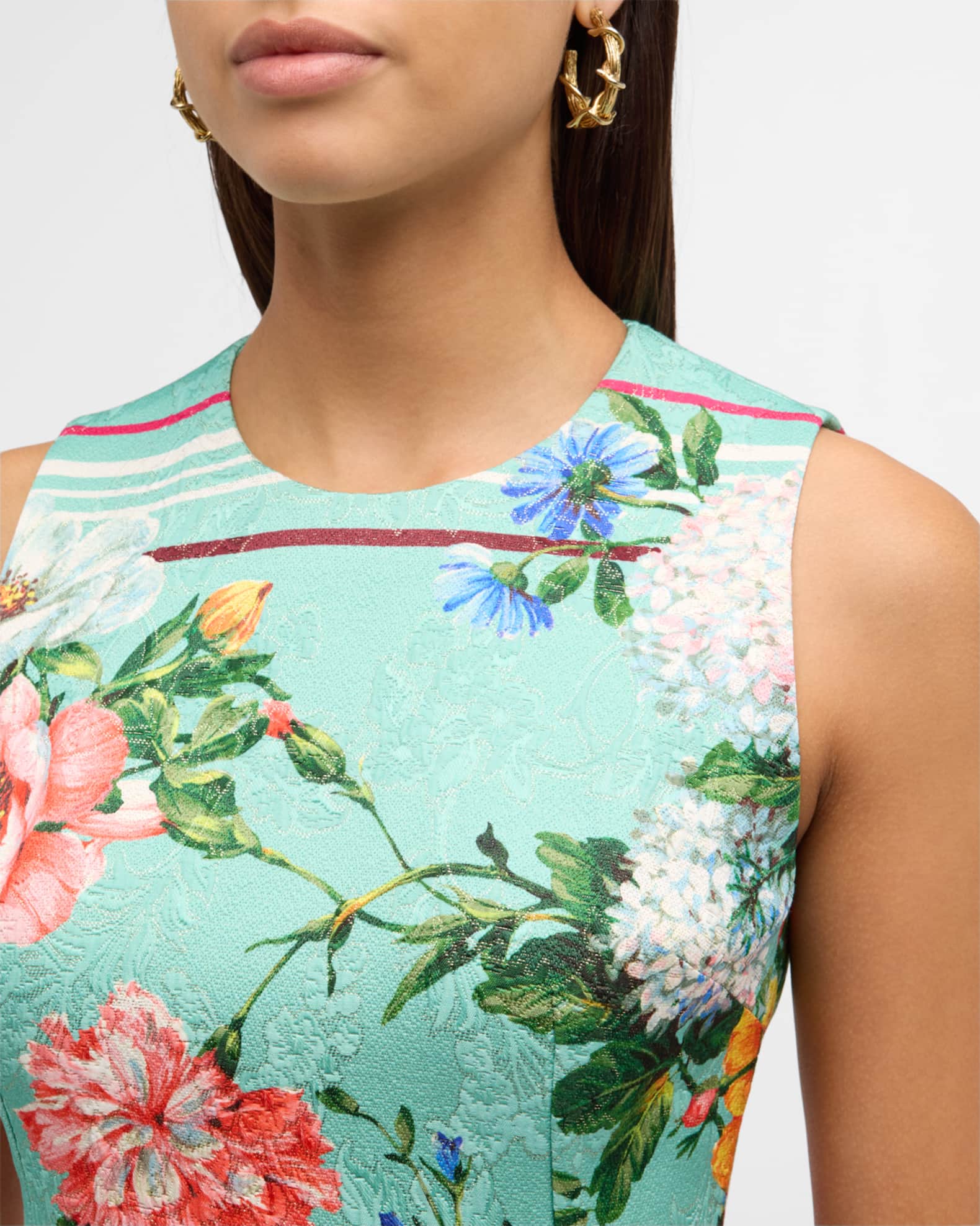 Dolce & Gabbana a-line jacquard mini-skirt | Browns