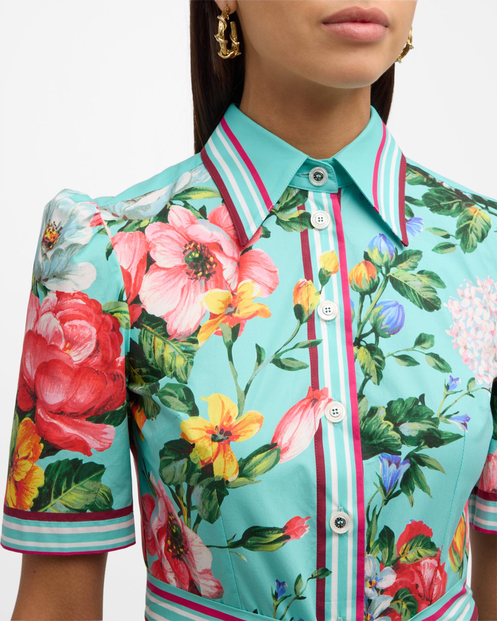 Dolce & Gabbana Dolce & Gabbana Dolce&Gabbana Floral shirt dress