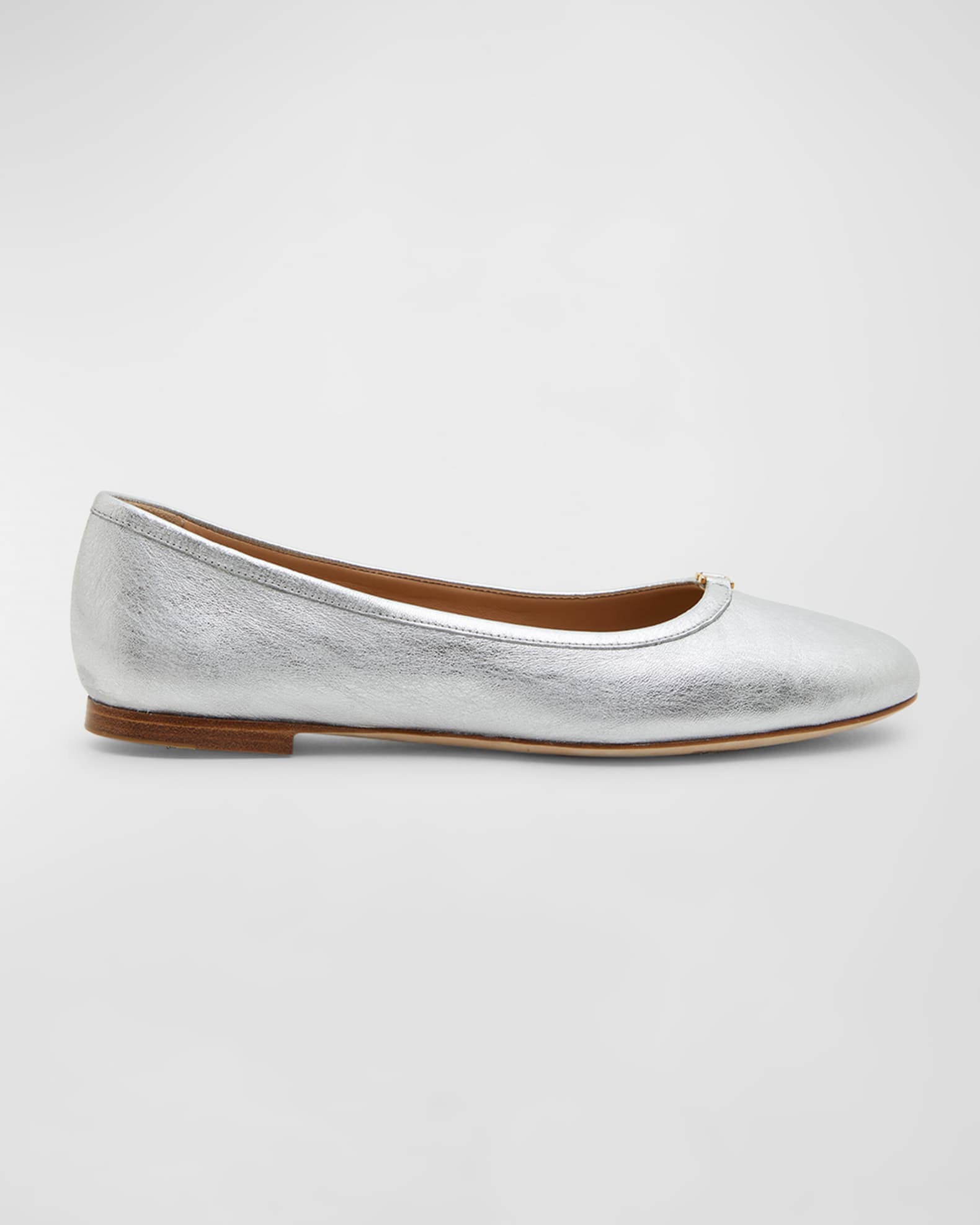 Marcie Metallic Ballerina Flats