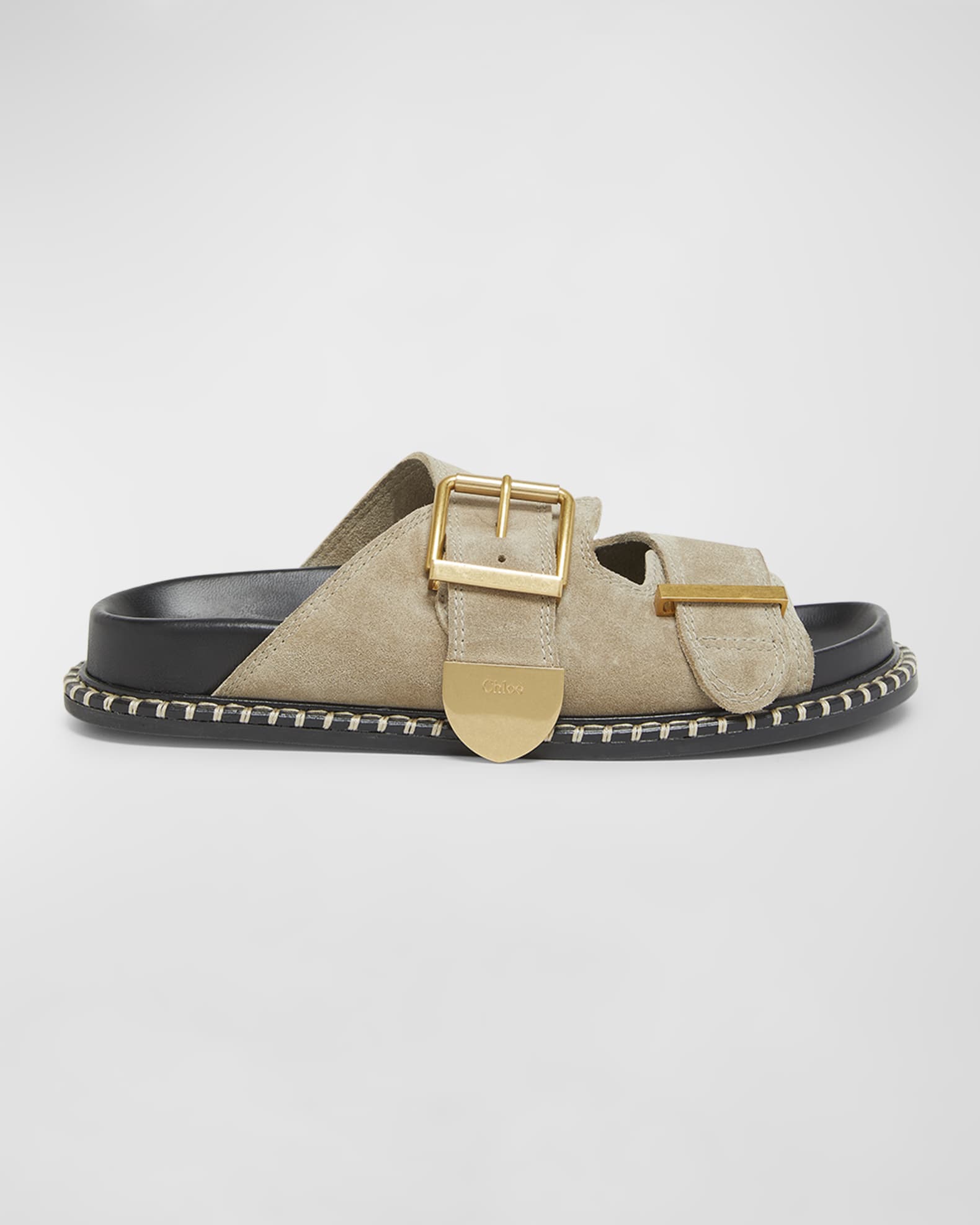 Chloe suede sandals discount