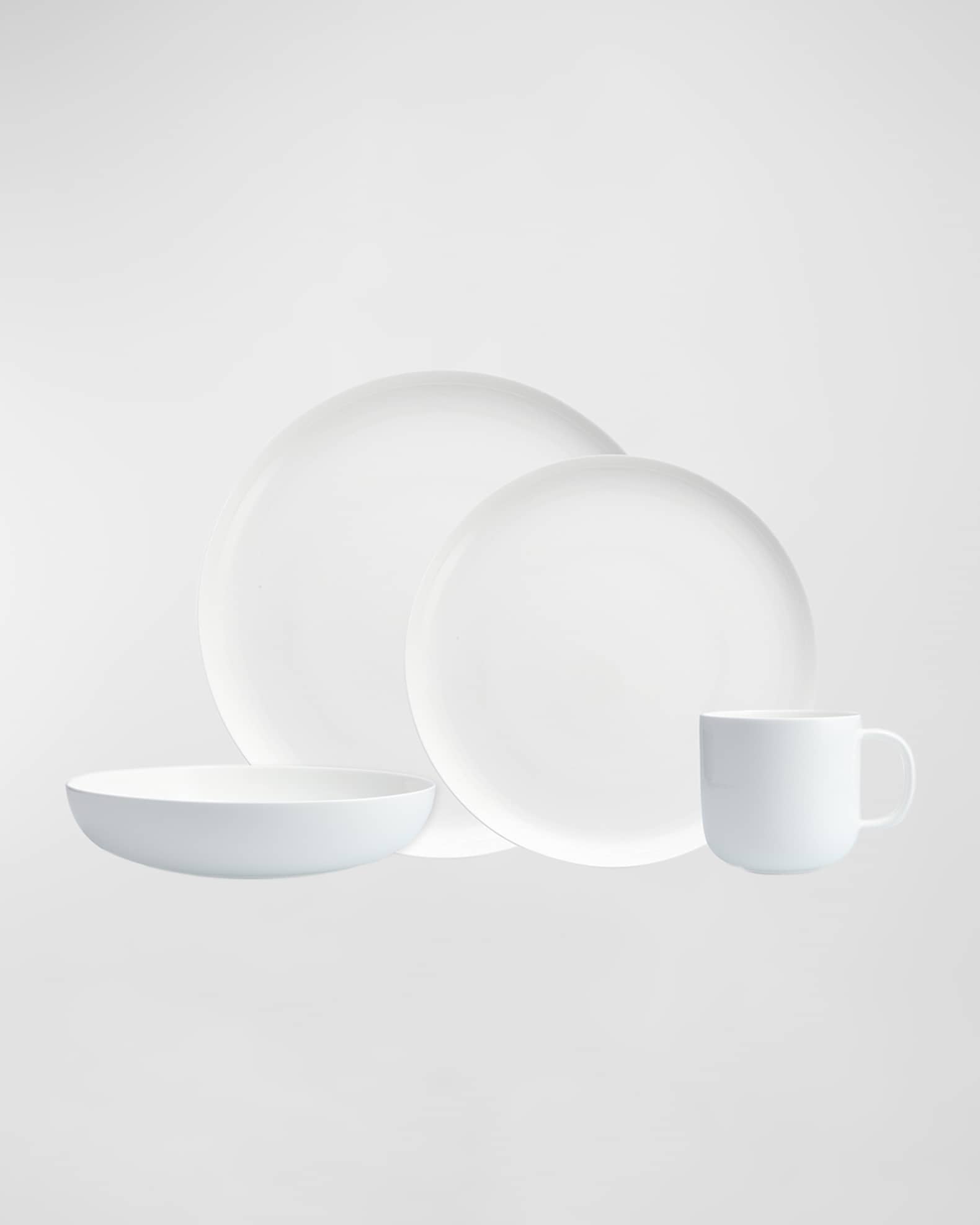 Fortessa Fortessa Modern Coupe 16pc Dinnerware Set, 4 place settings