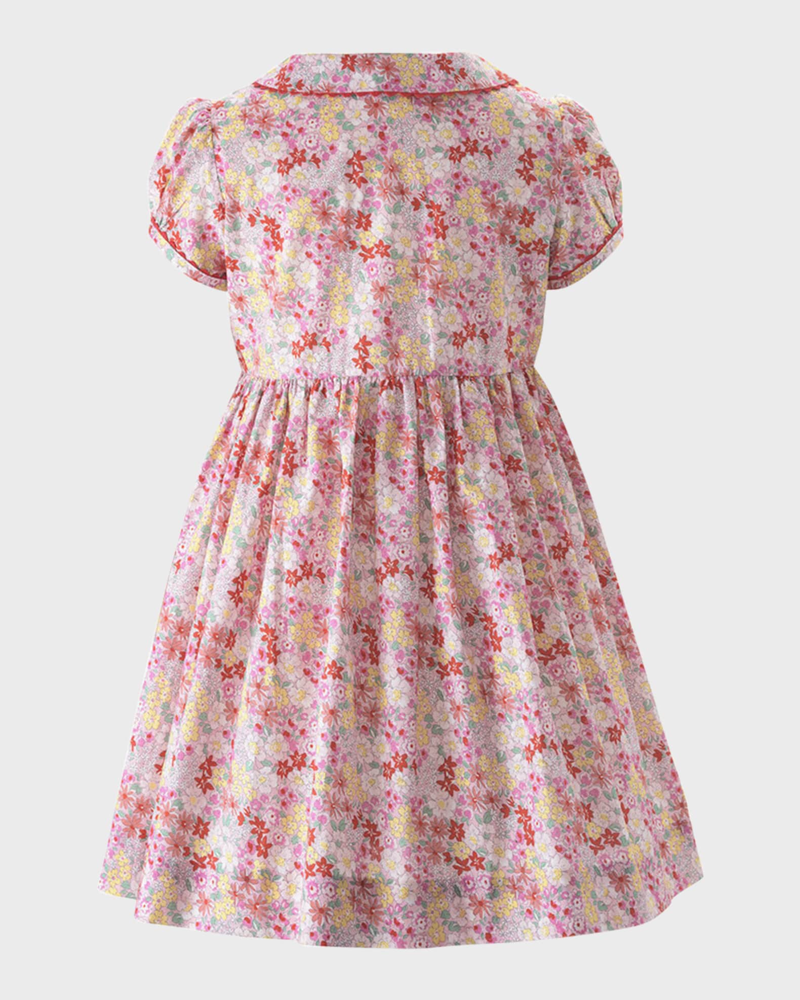 Rachel Riley Girl's Ditsy Garden Button-Front Dress, Size 2-10 | Neiman ...