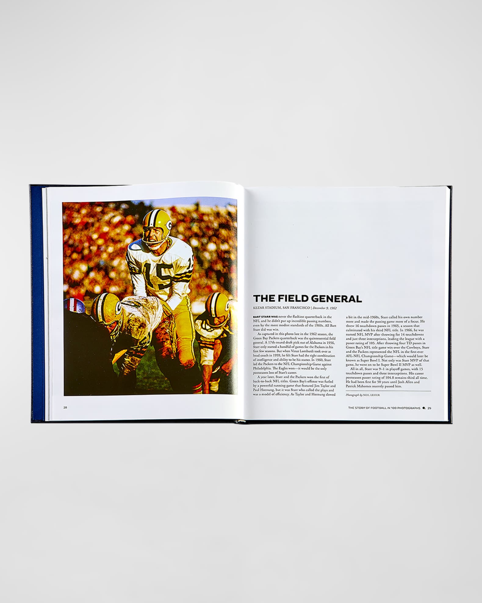"The Story of Football in 100 Photographs" Book by Sports Illustrated 1