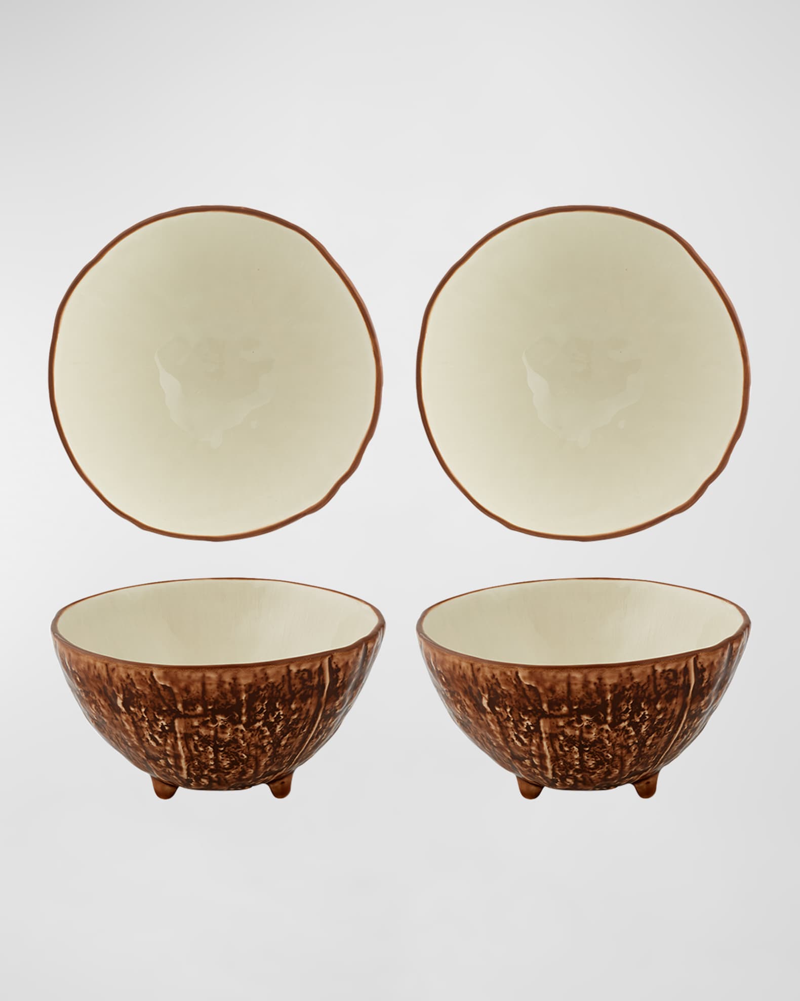 Coconut 5-Piece Salad Serving Set 1