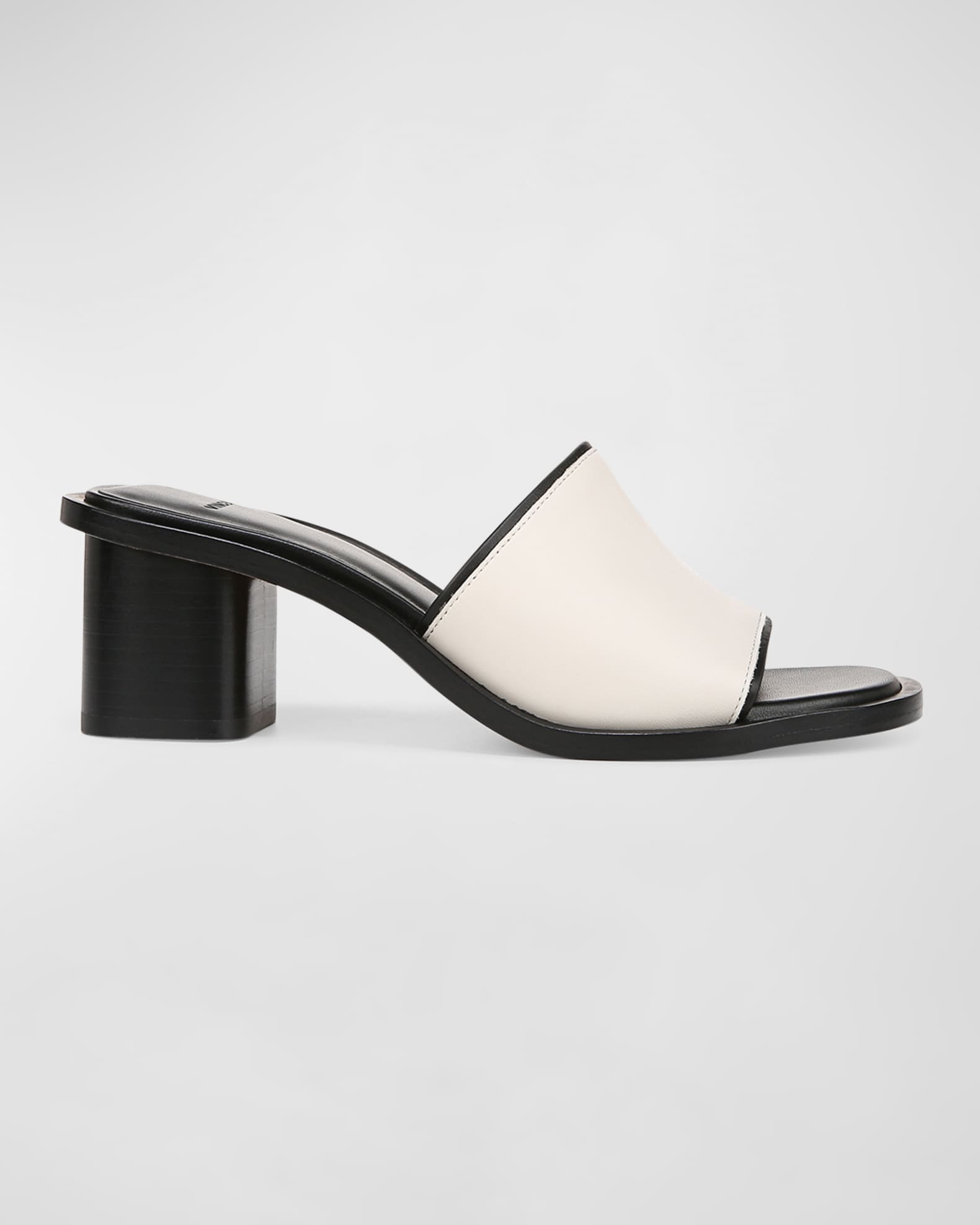 Vince Donna Leather Mule Sandals