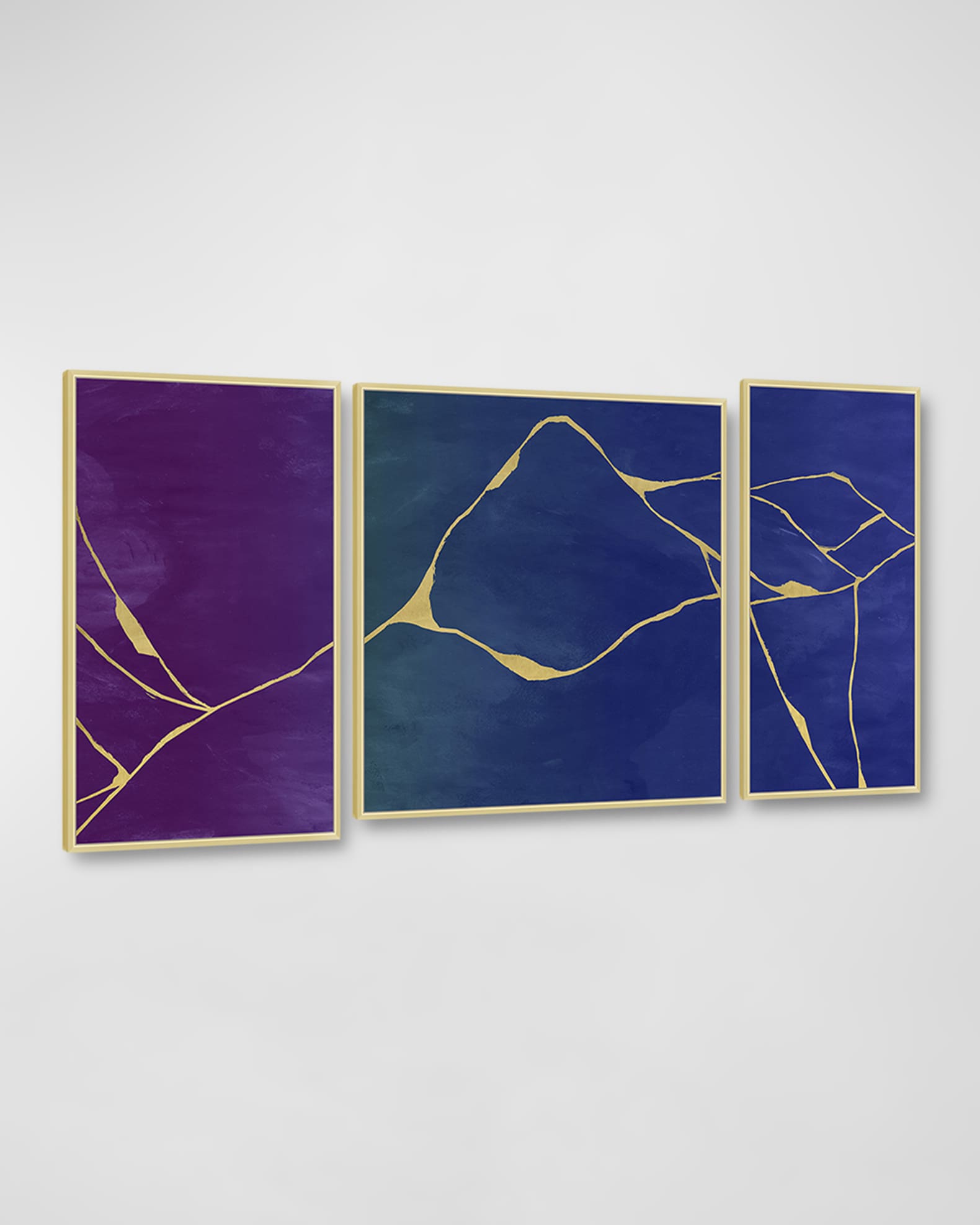 "Amethyst" Triptych Giclee 1