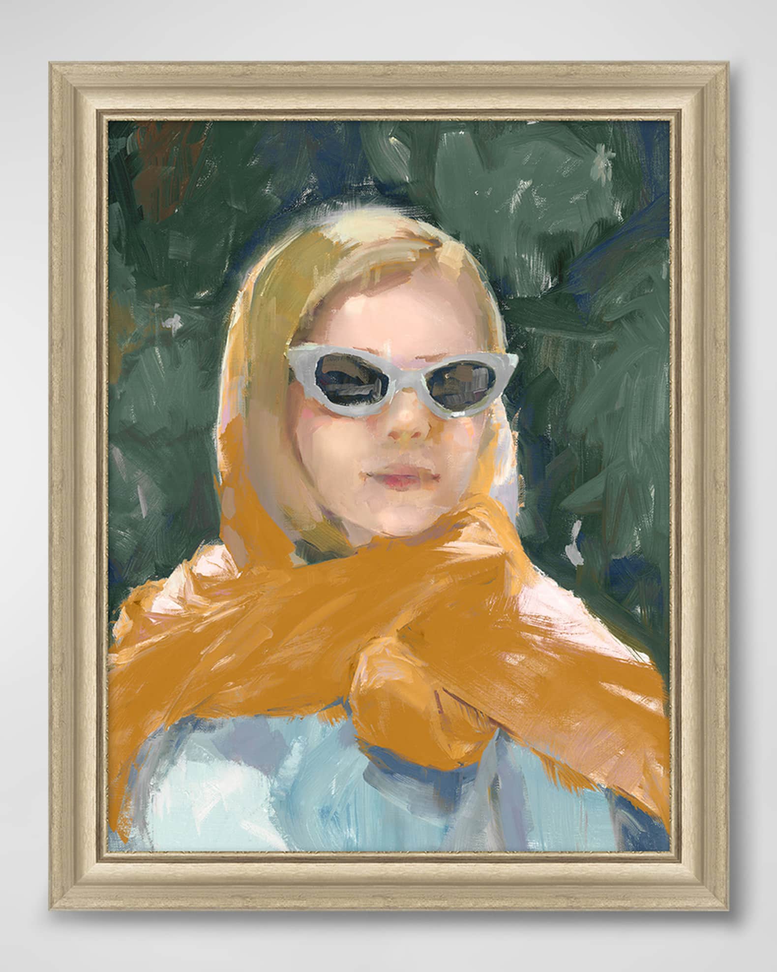 "Sunglasses Lady" Giclee Wall Art 0