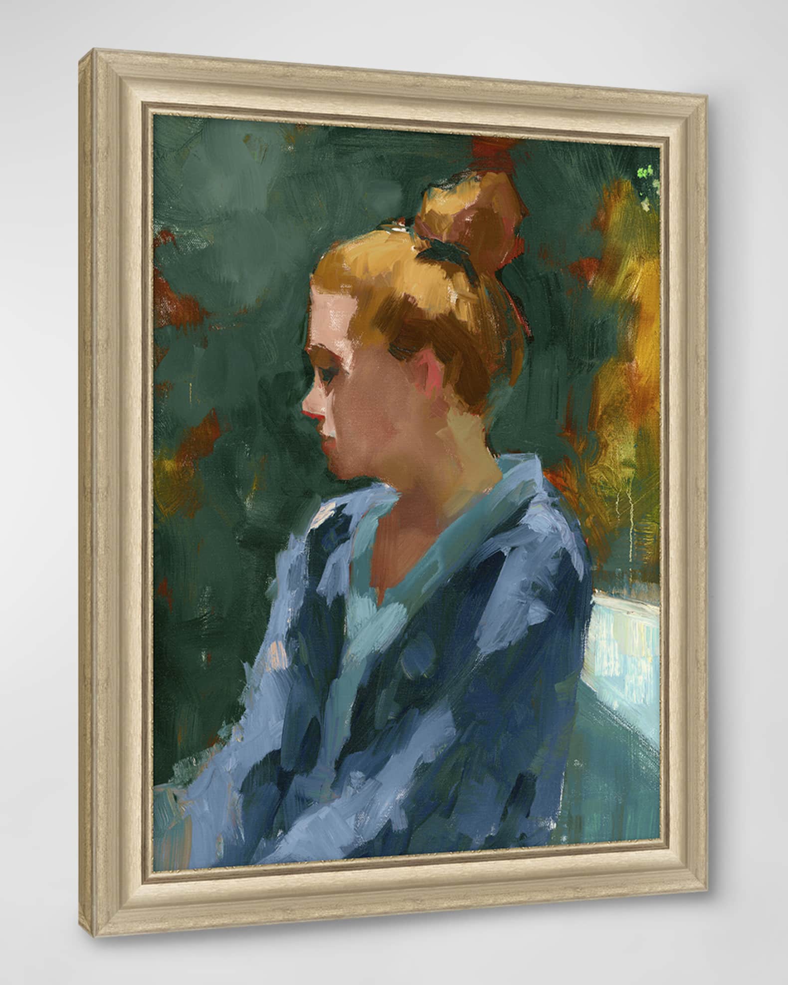 "Garden Pondering" Giclee Wall Art 1