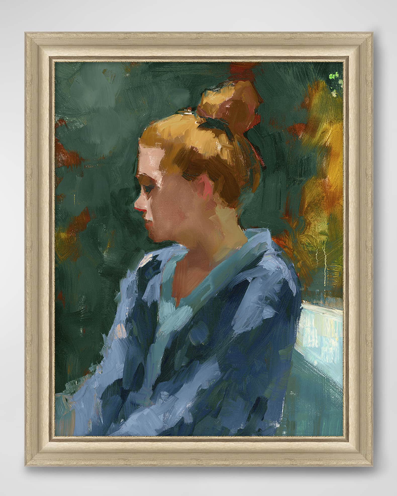 "Garden Pondering" Giclee Wall Art 0