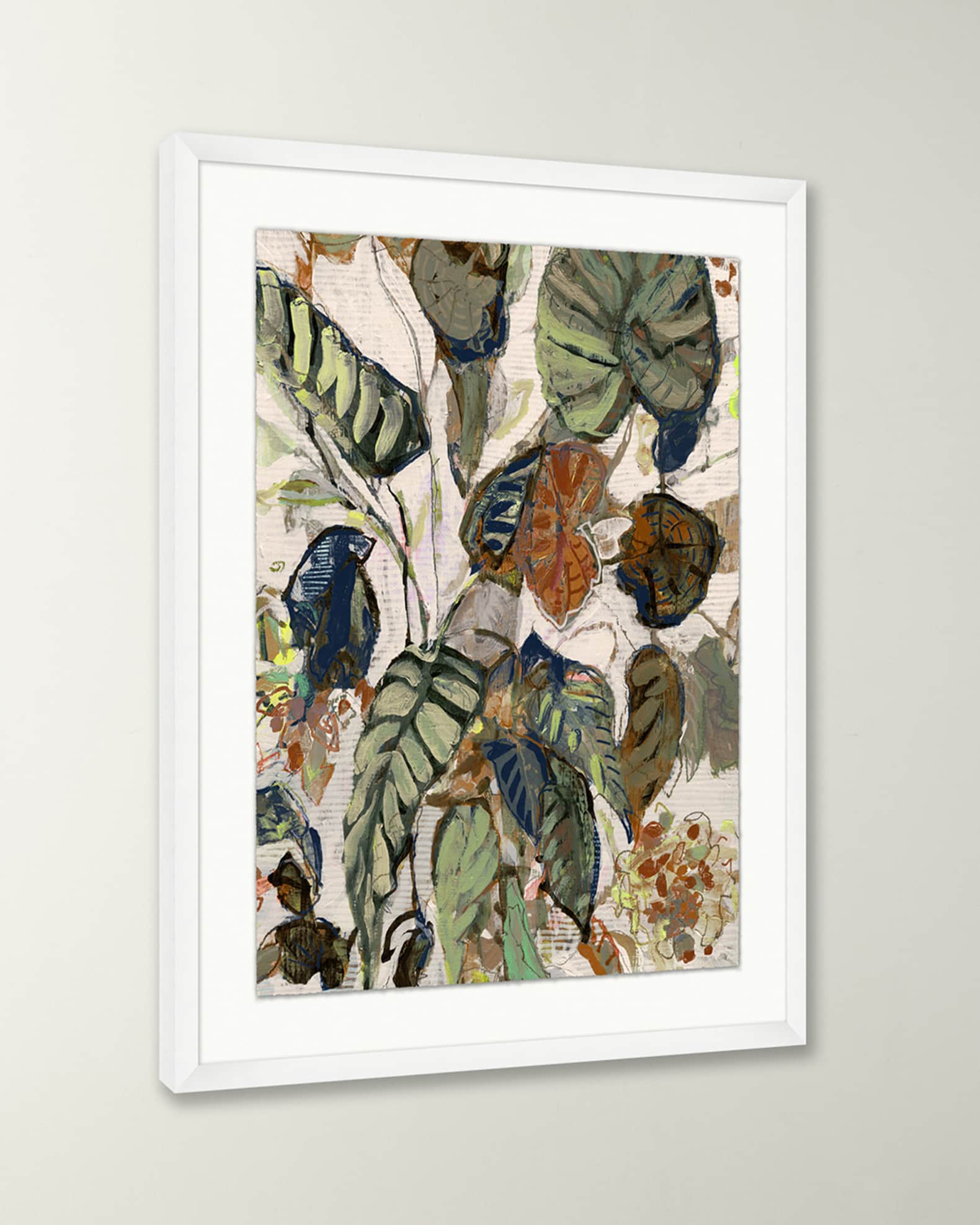 "Within the Leaves Patterns" Giclee 1