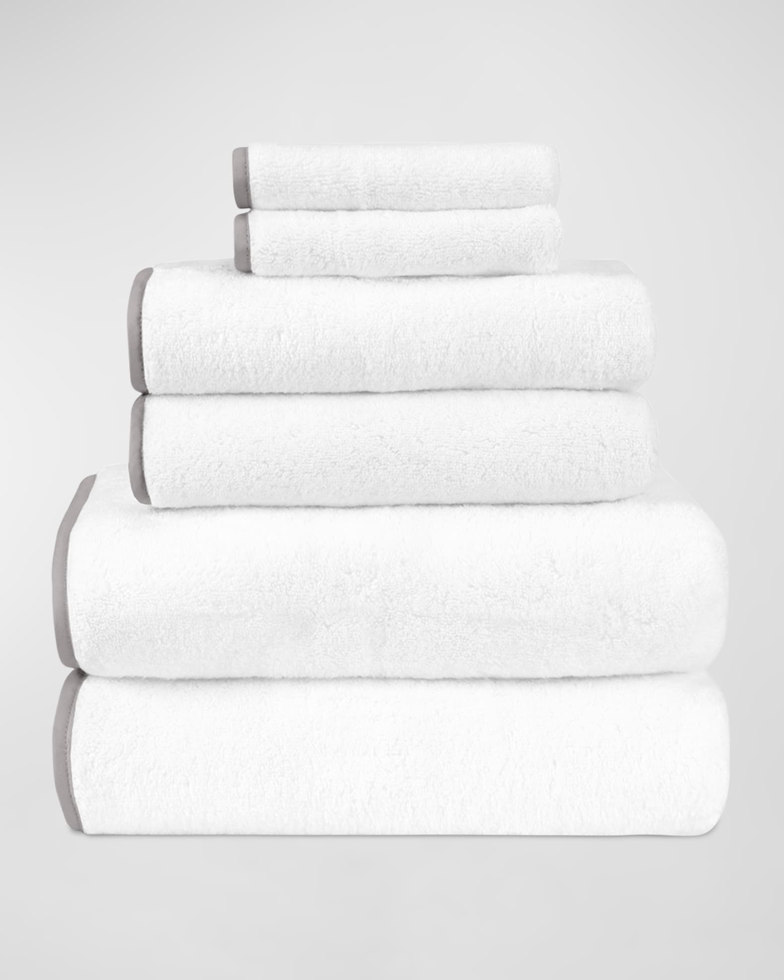 Home Treasures Bodrum 6-Piece Turkish Terry Cloth Bath Towel Set