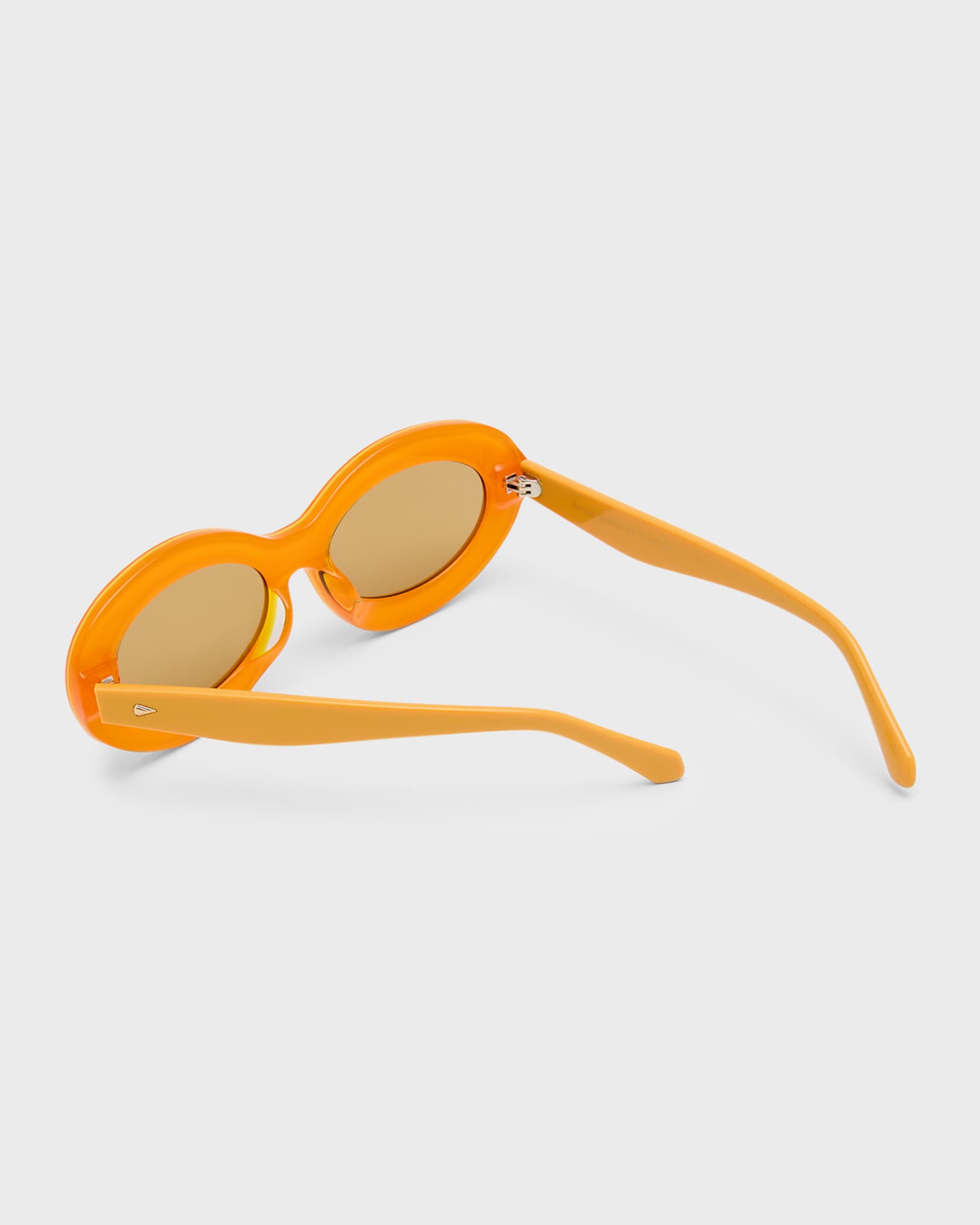 Monochrome Acetate Oval Sunglasses  1
