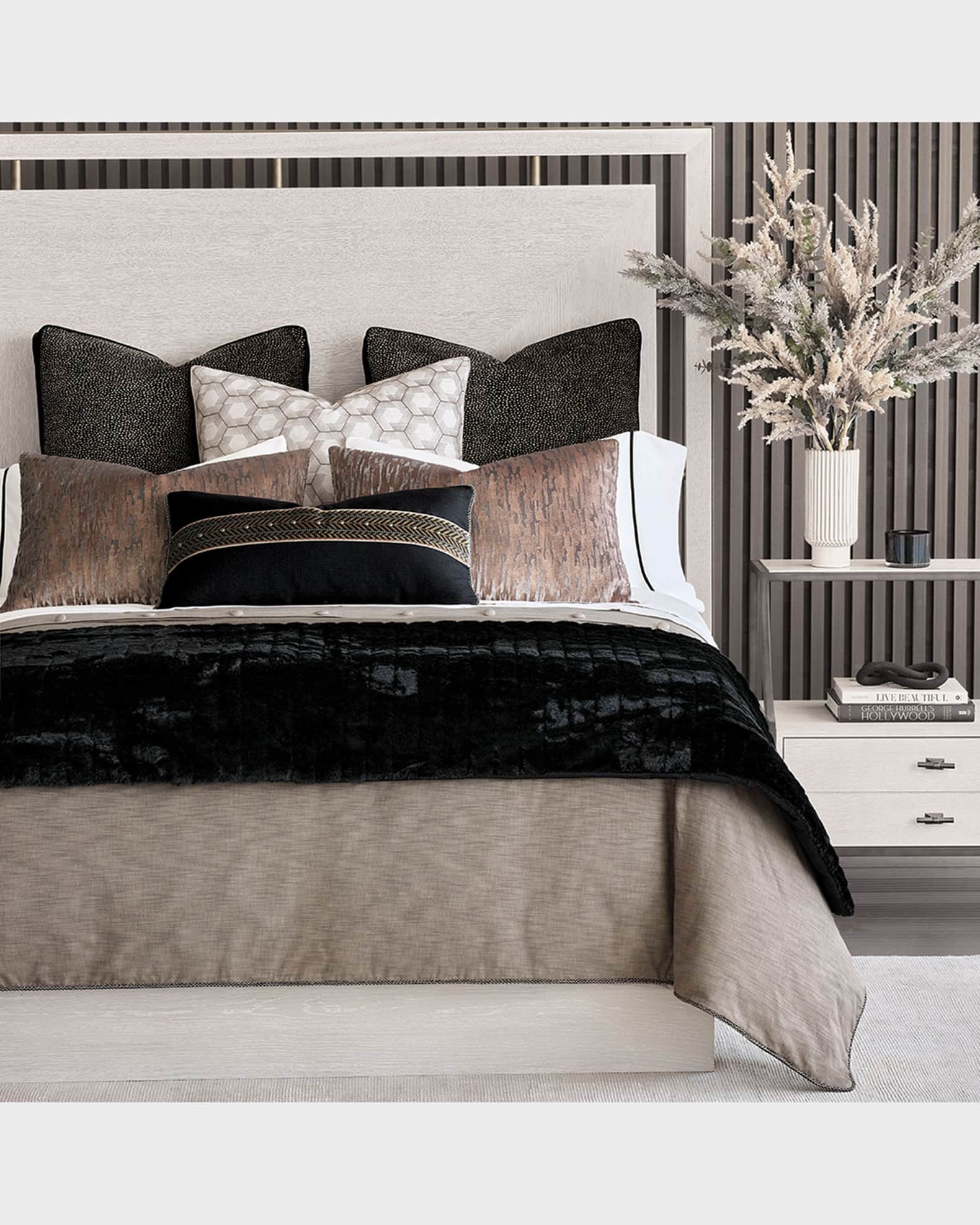 Talena Woven Cord Duvet Cover 0