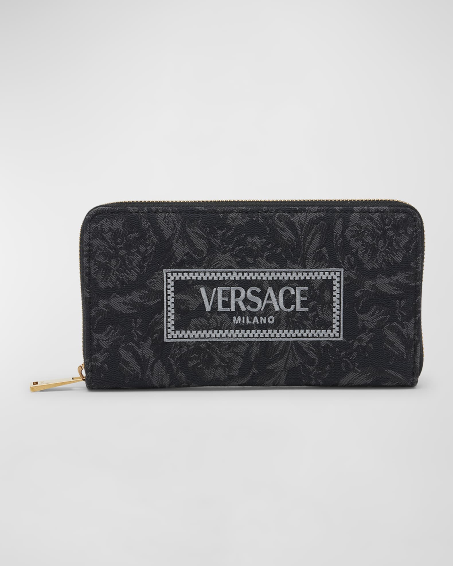 長財布 Versace Long Wallet With Logo Versace Long Wallet With Logo | italist