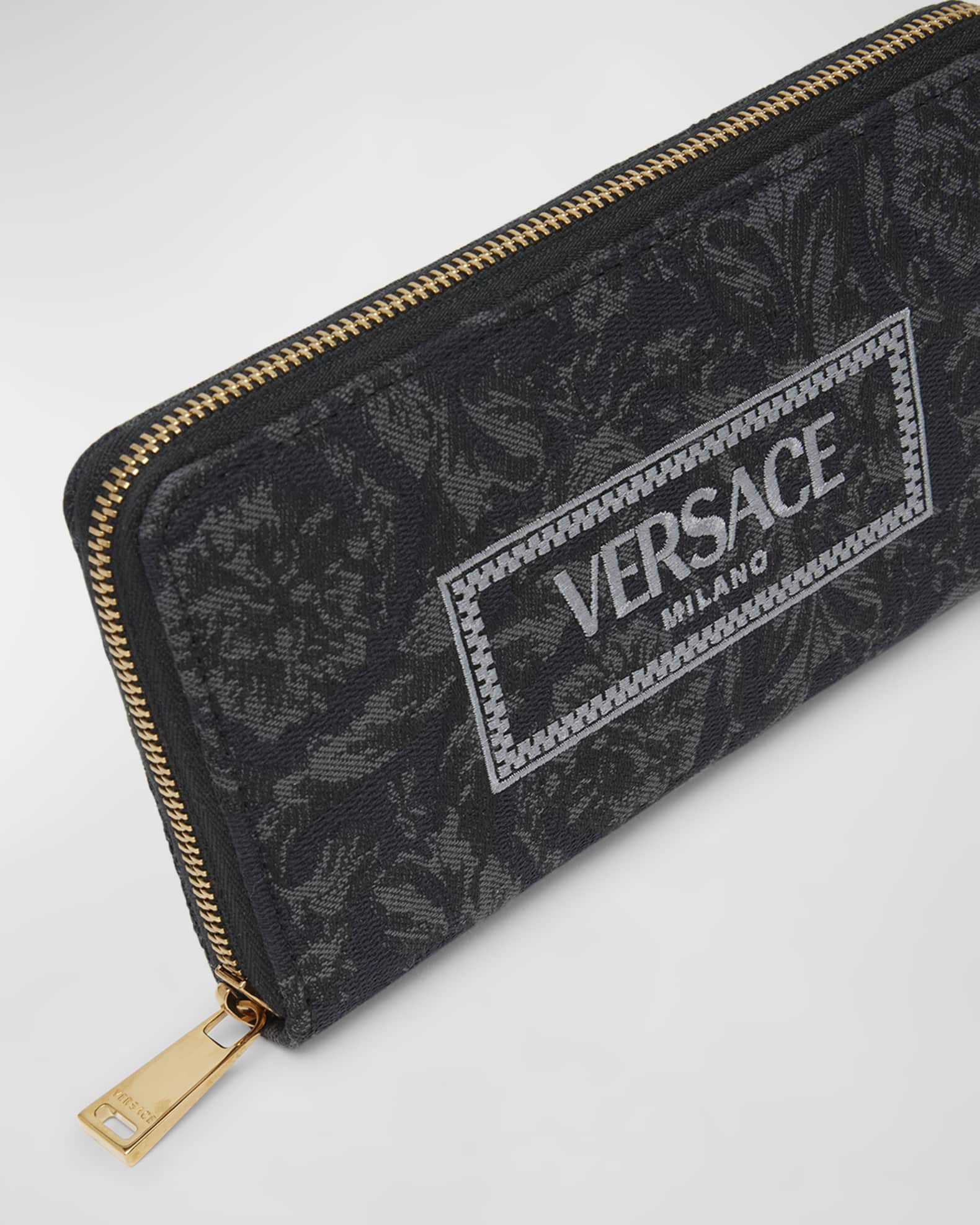 Versace long wallet clearance