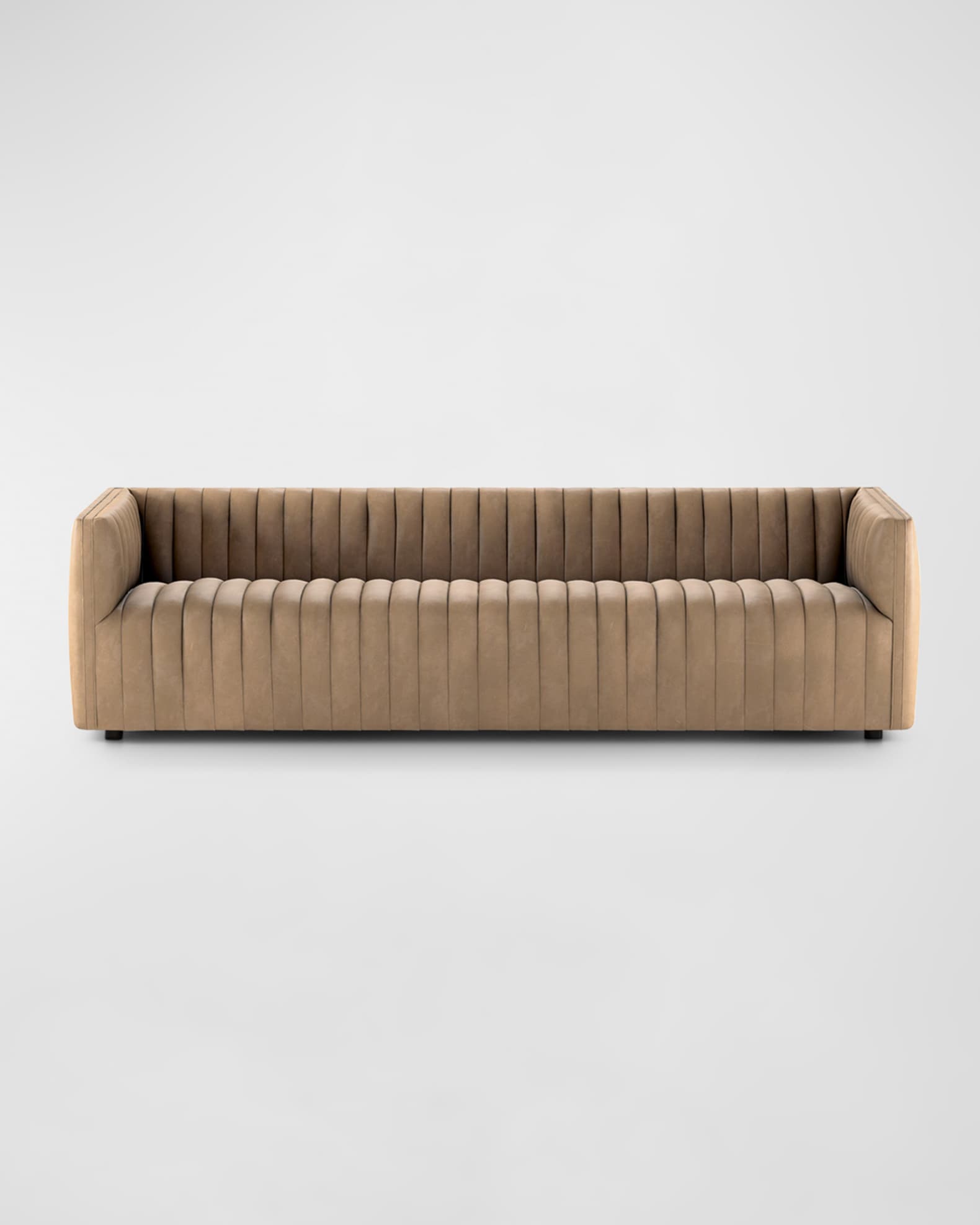 Augustine Leather Sofa, 97" 1